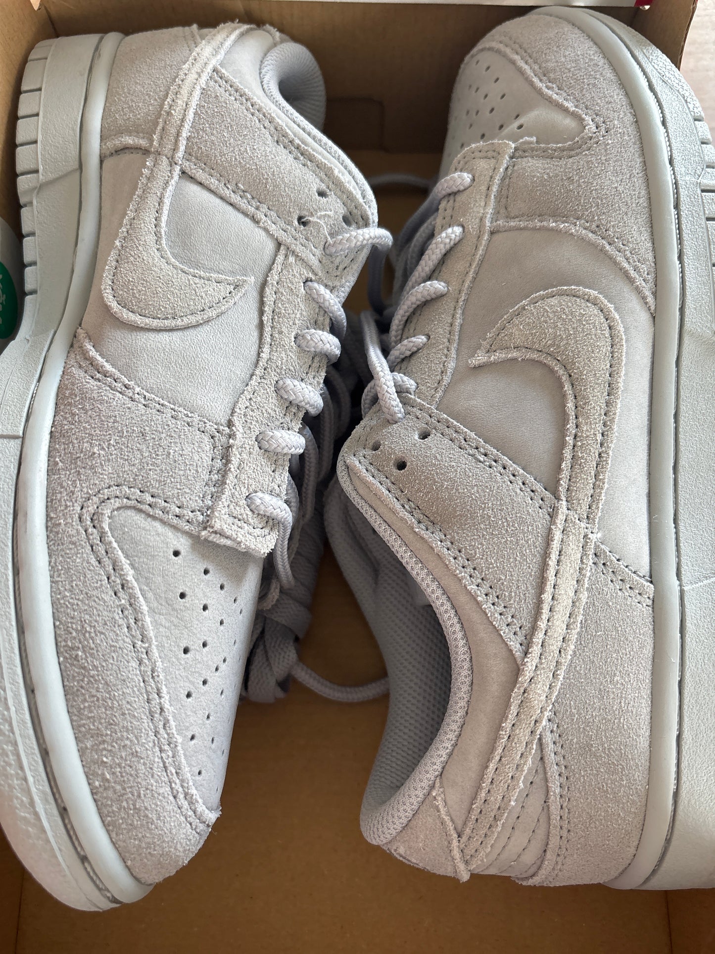 Nike Dunk low grau, Größe 40