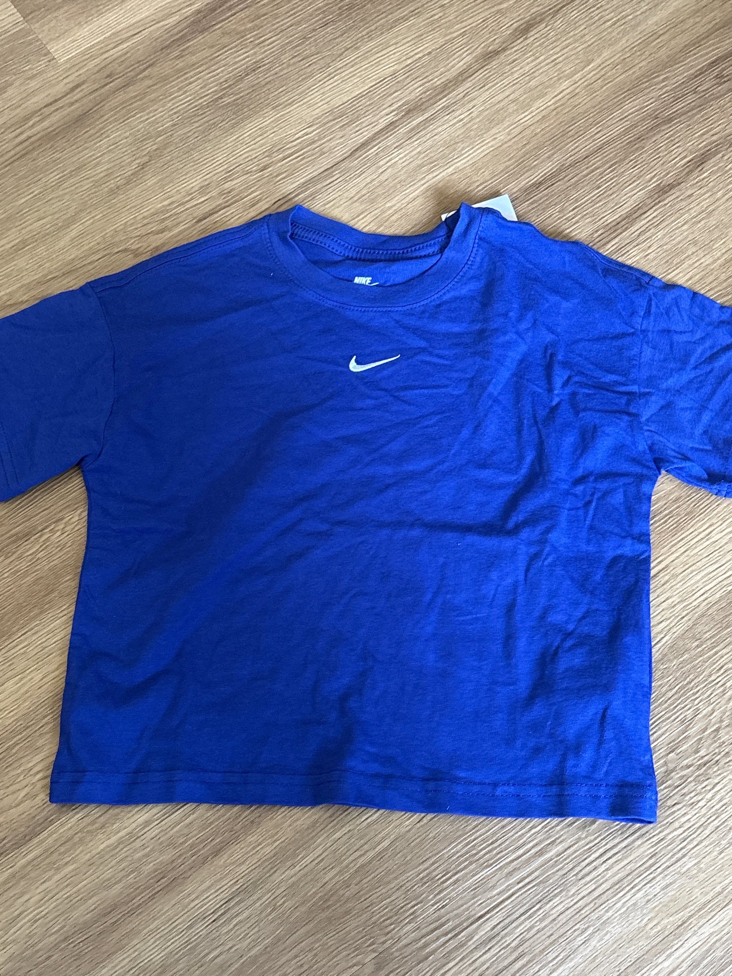 Nike Kinder Shirt in blau, Größe S