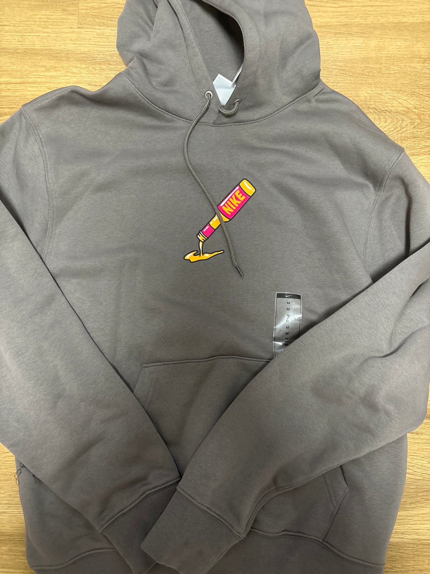 Nike Hoodie dunkelgrau, Größe M