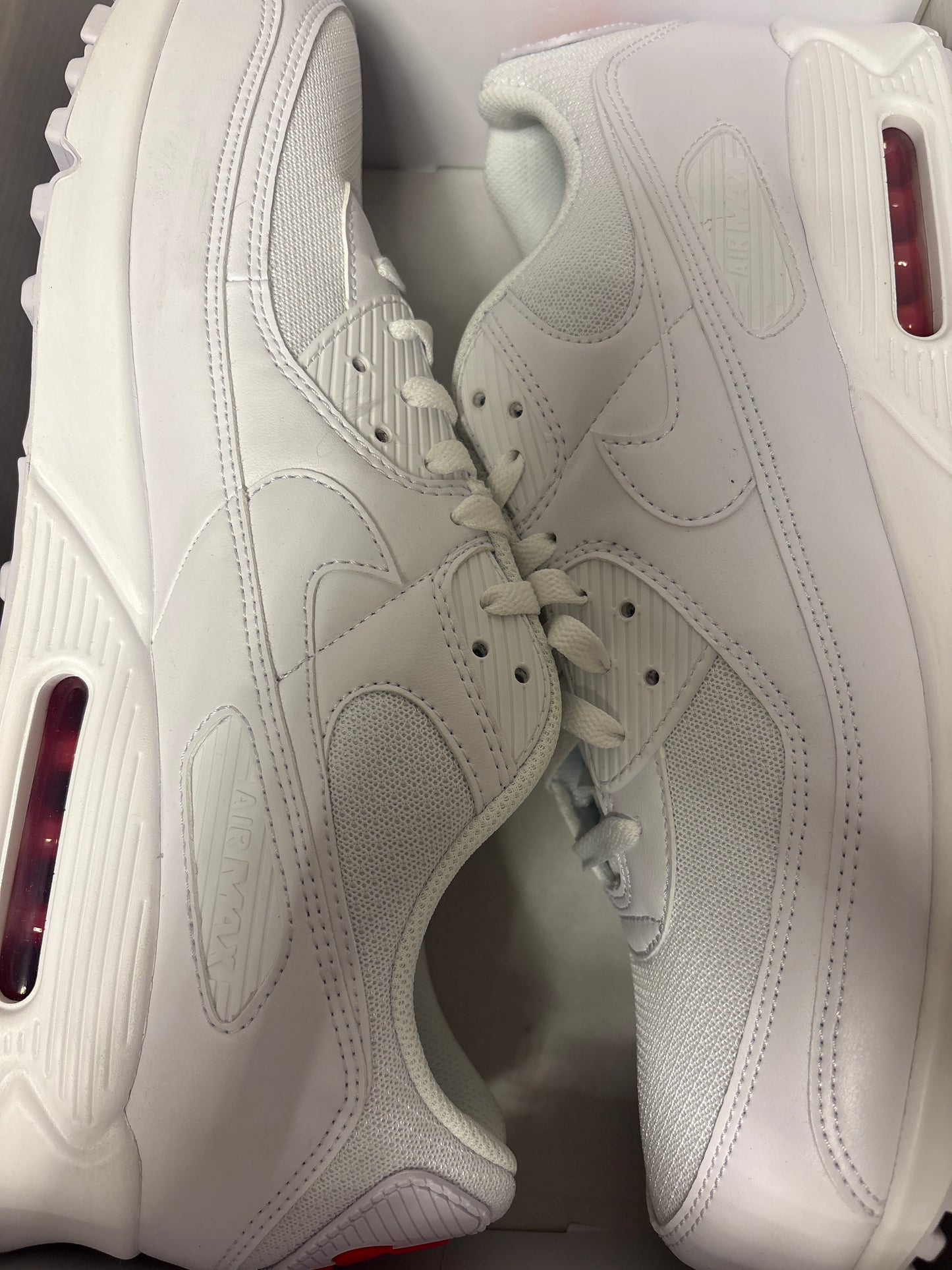 Nike Air Max 90 in weiss, Gr. 49,5