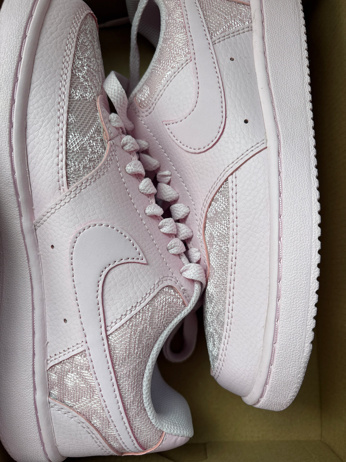Nike Court Vision low, Gr. 36,5 in rosa