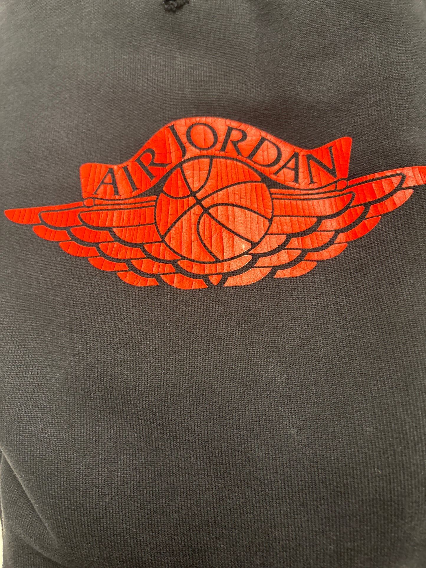 Nike Jordan hoodie schwarz/rot, Größe wählbar