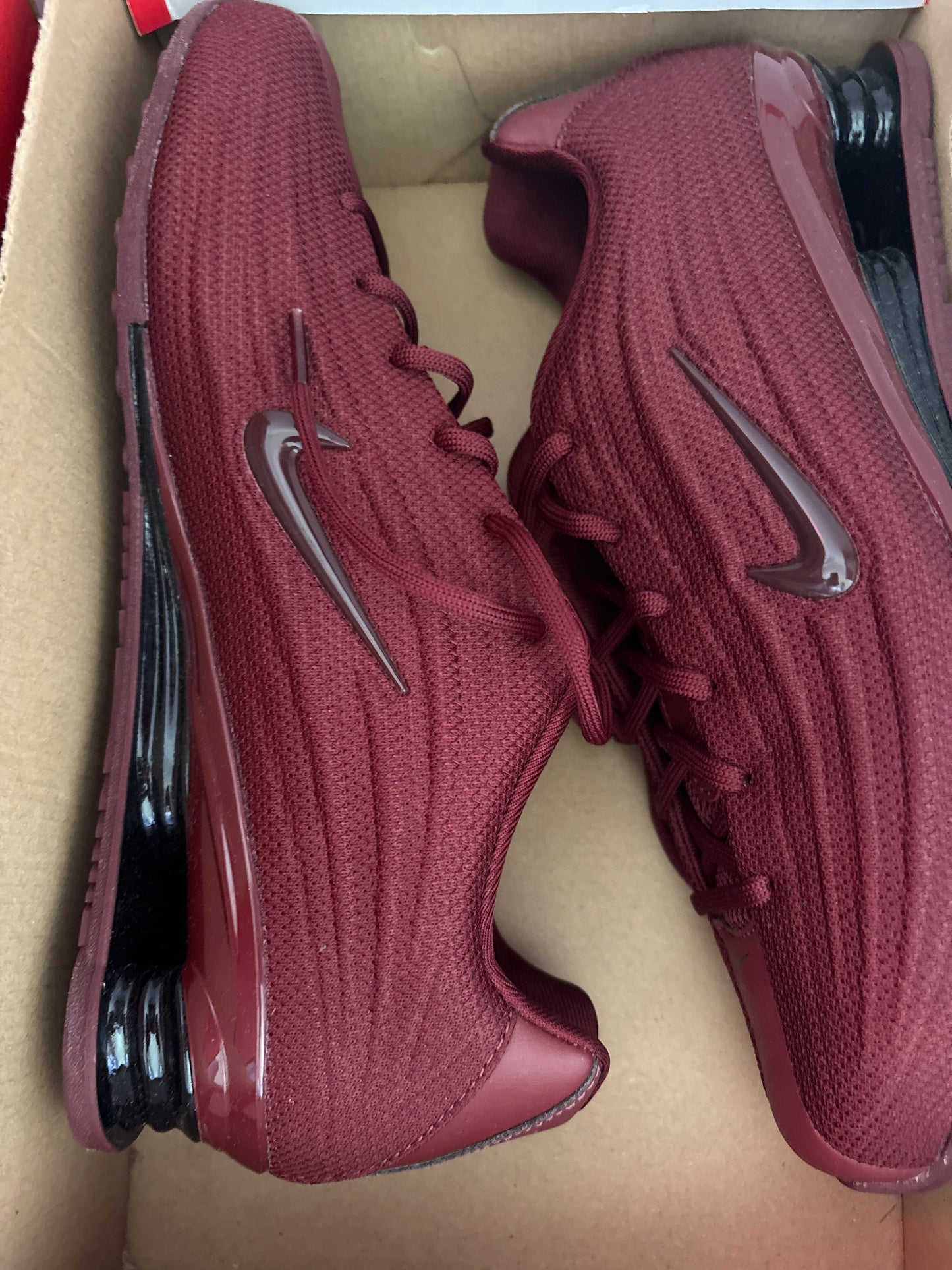 Nike Shox Z in weinrot, Größe wählbar