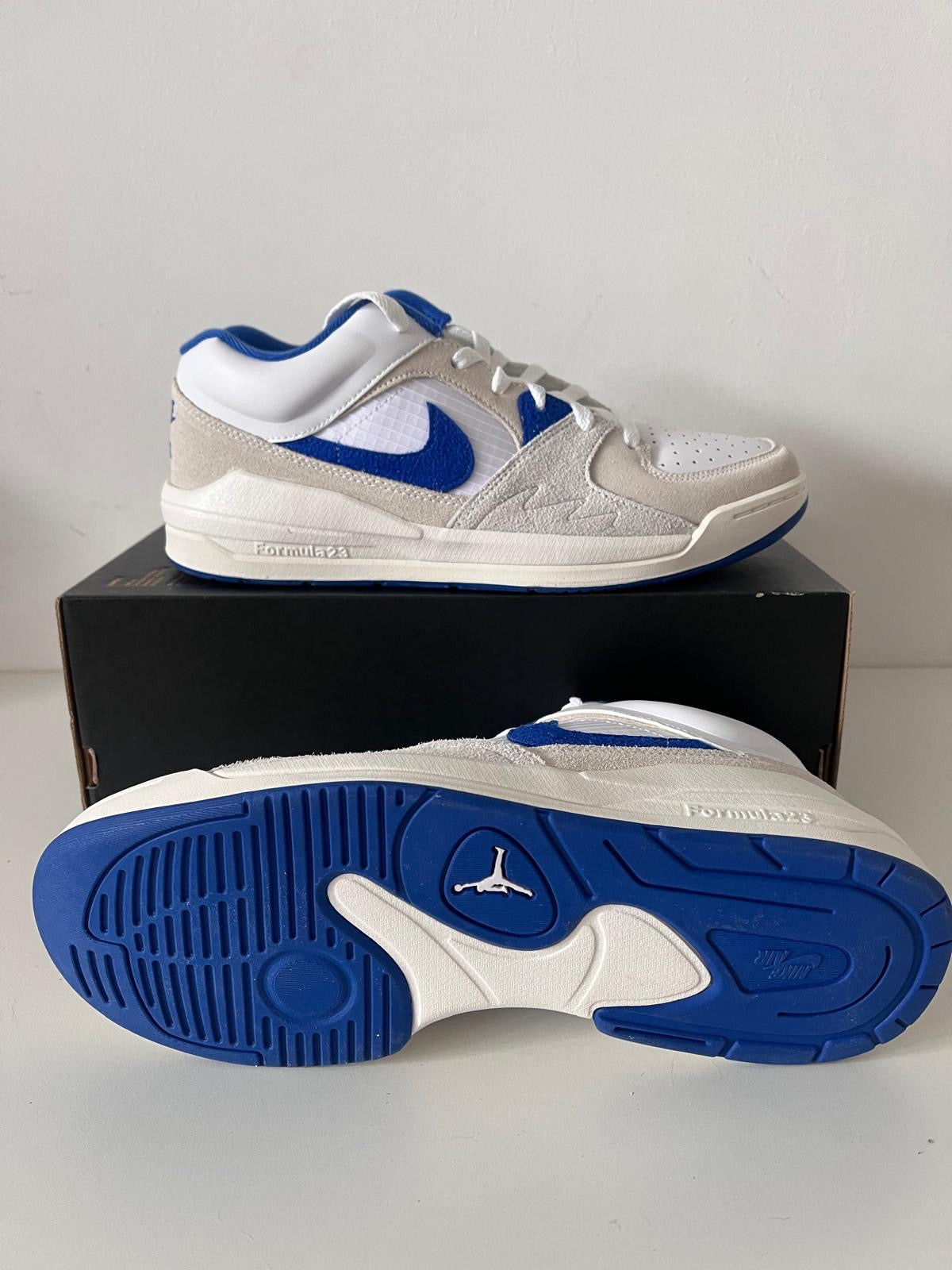 Nike Jordan Stadium 90 in weiss/blau, Größe wählbar