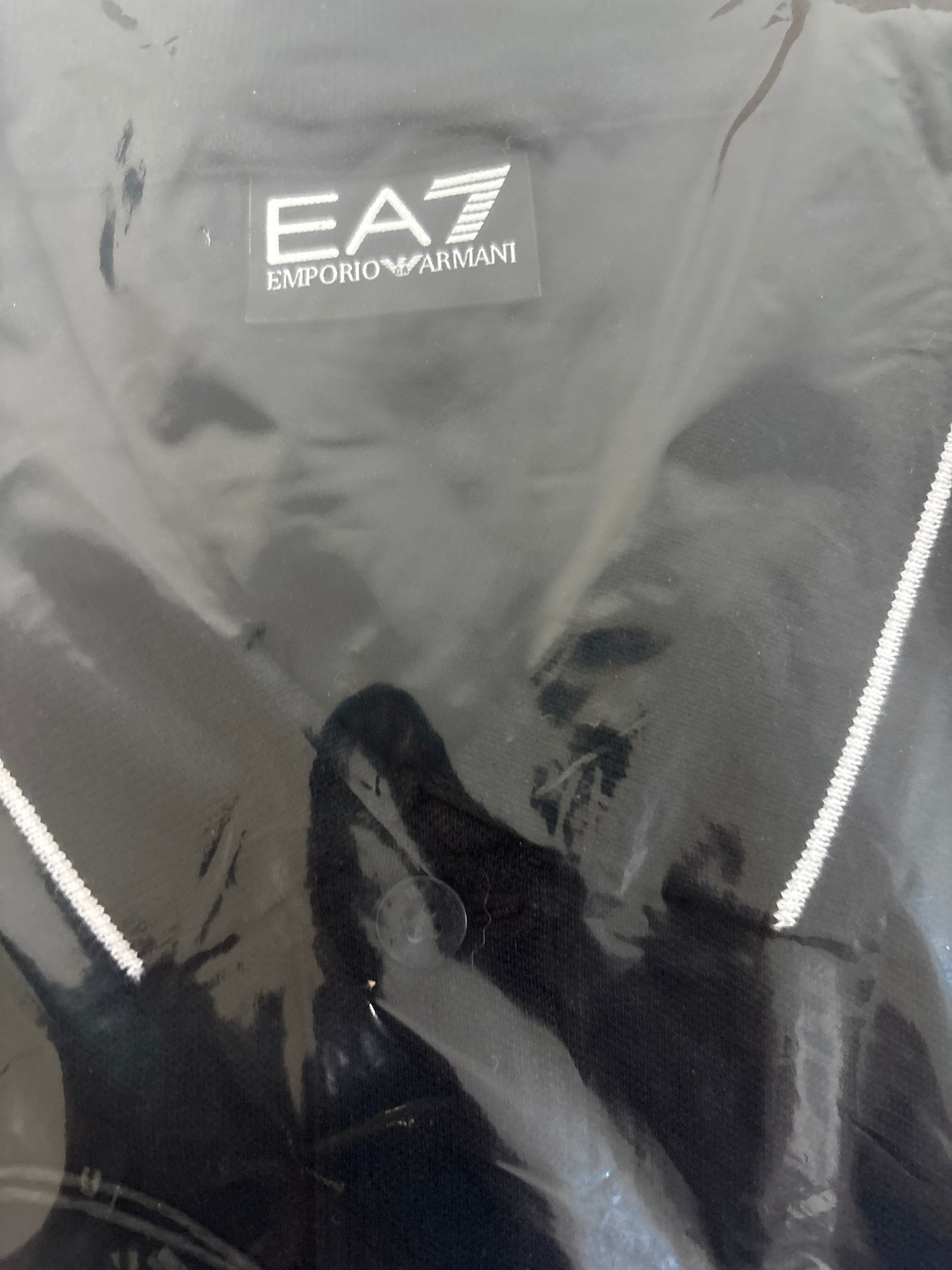 Emporio Armani Polo Shirt, Größe wählbar in schwarz