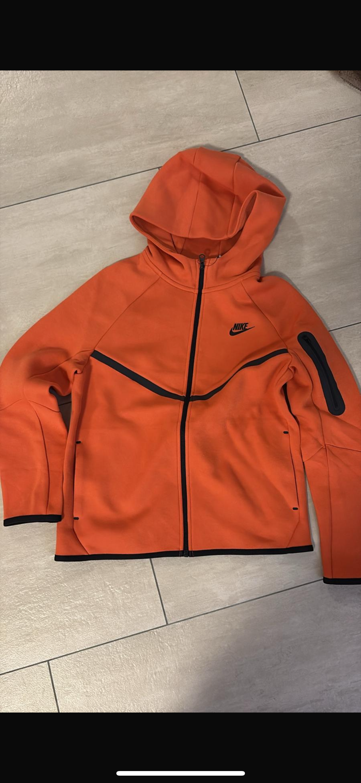 Nike Techfit Kinder Orange, Größe wählbar