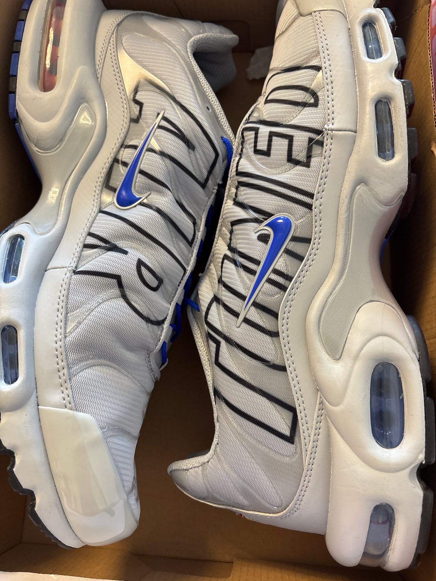 Nike Air Max Plus TN grau/blau, Gr. Wählbar