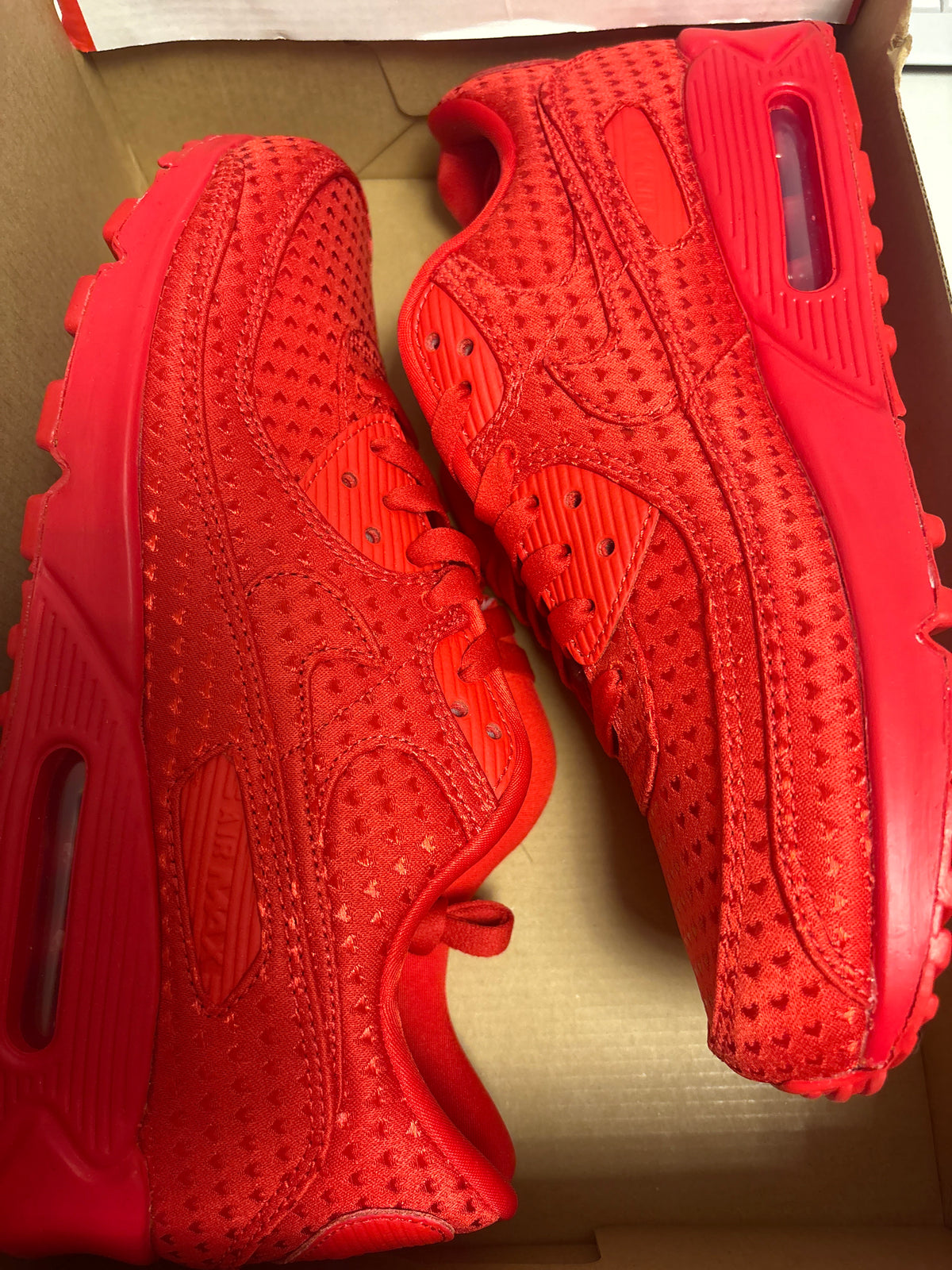 Nike AirMax 90 in rot, Größe 43