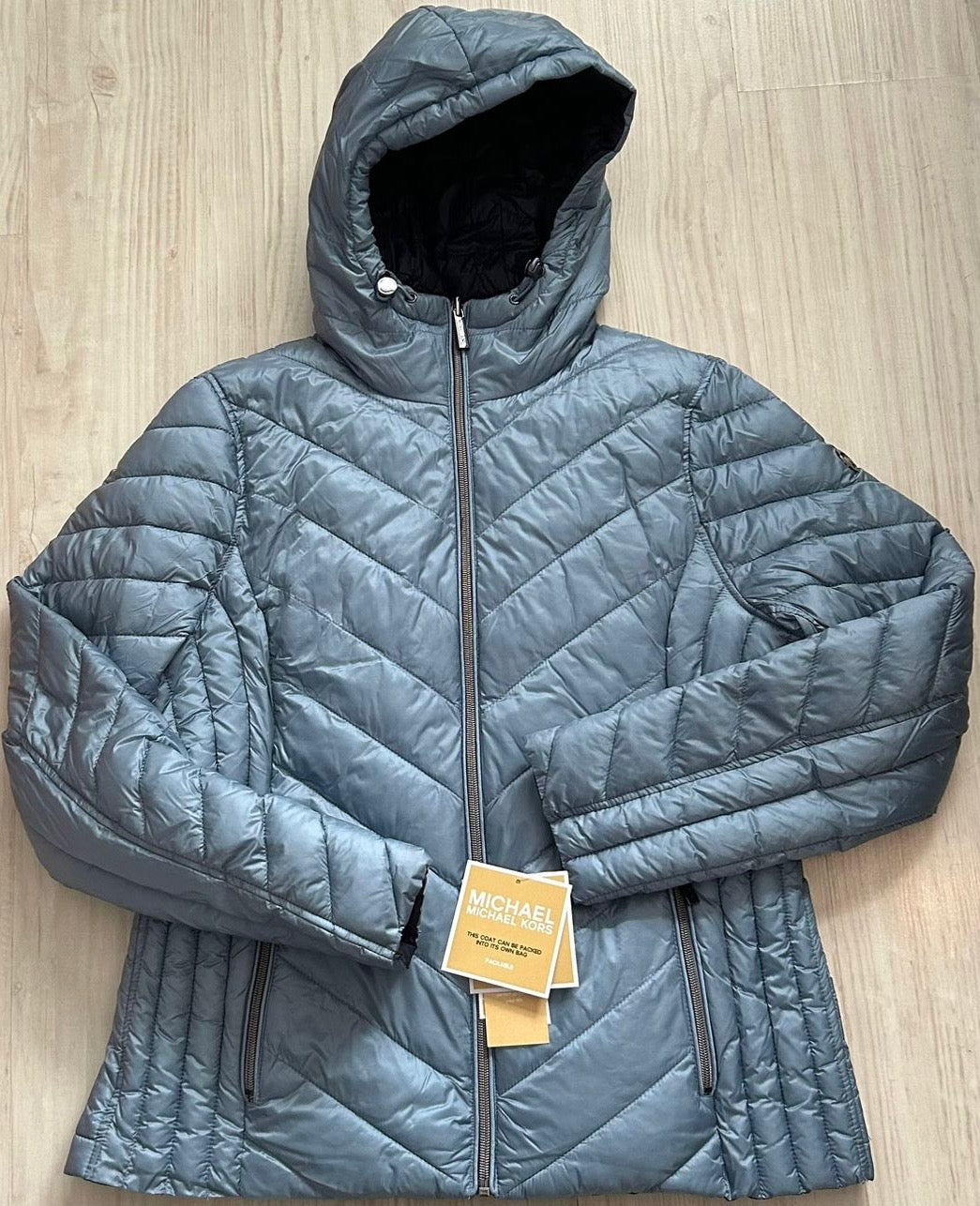 Michael Kors Wendejacke in hellblau/dunkelblau, Grösse M
