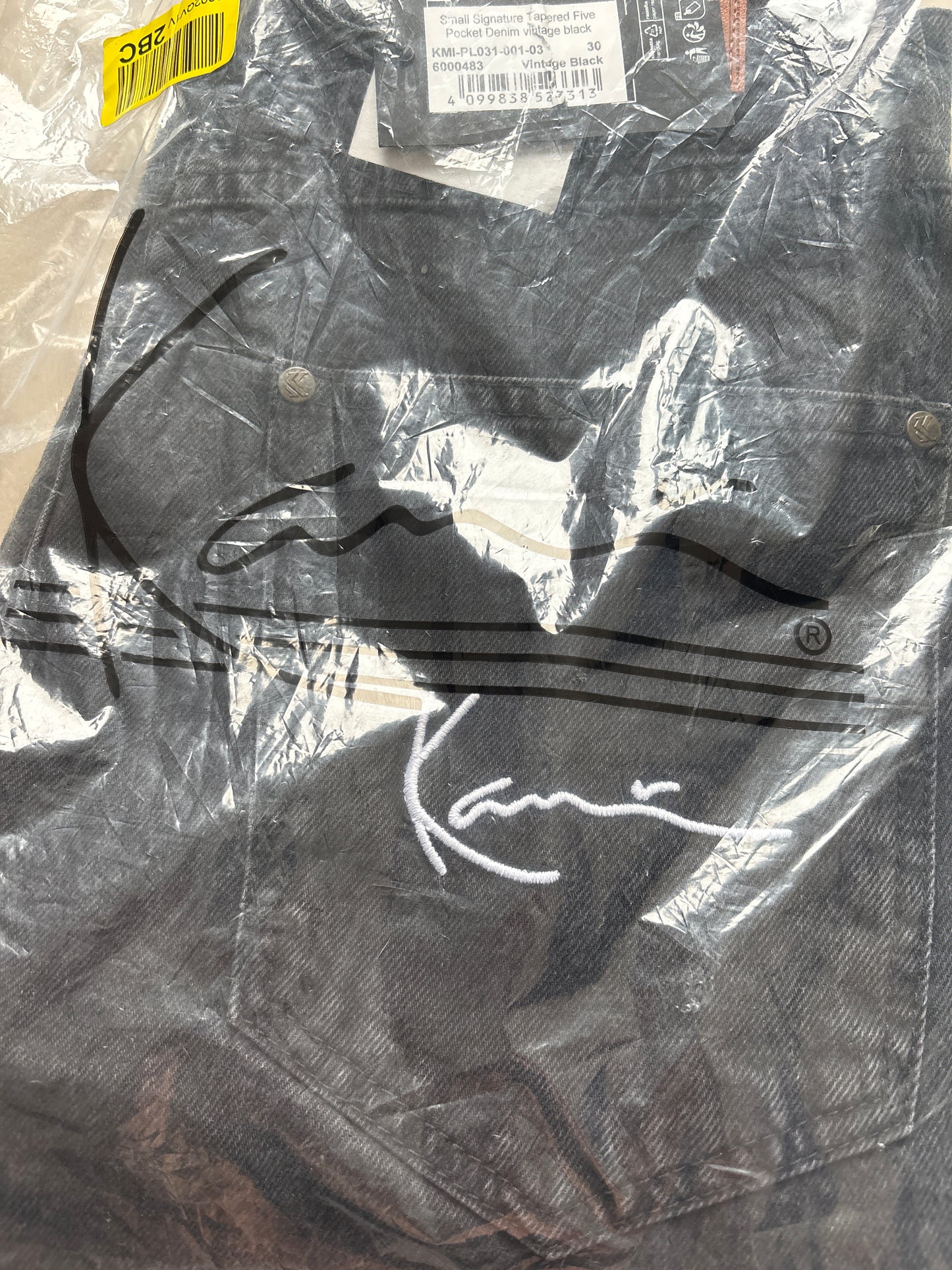 Karl Kani Hose, Größe 30 in schwarz
