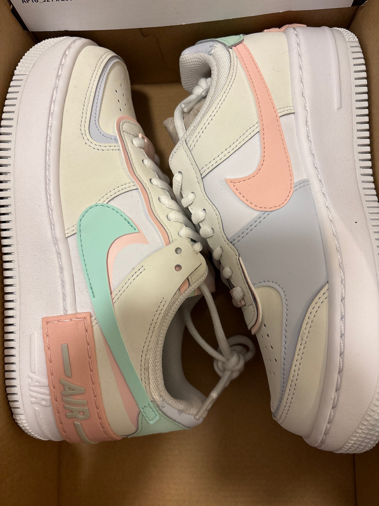 Nike Air Force 1 Shadow bunt Größe 44