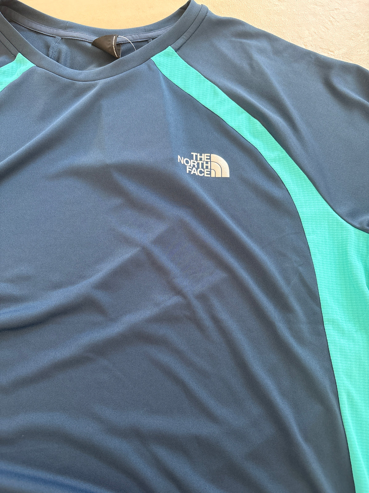The North Face Herren Sport Shirt in Blautönen, Größe XL
