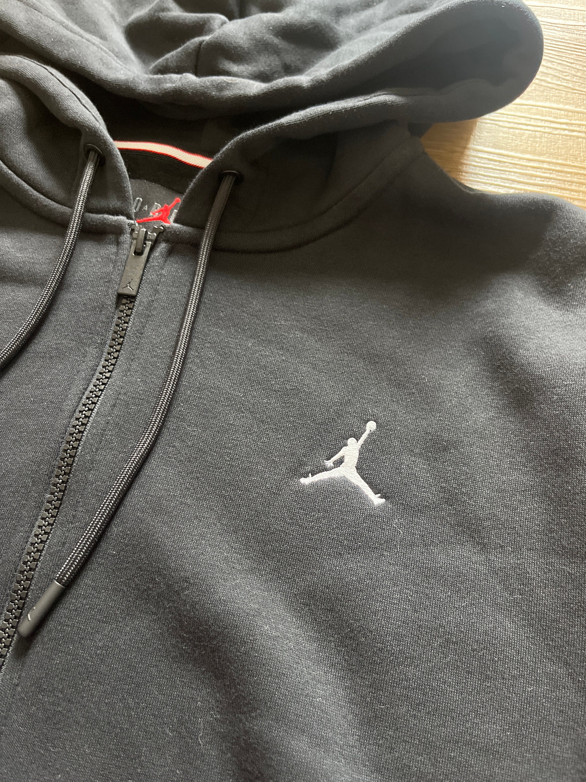 Jordan Joggingjacke in schwarz, Größe S