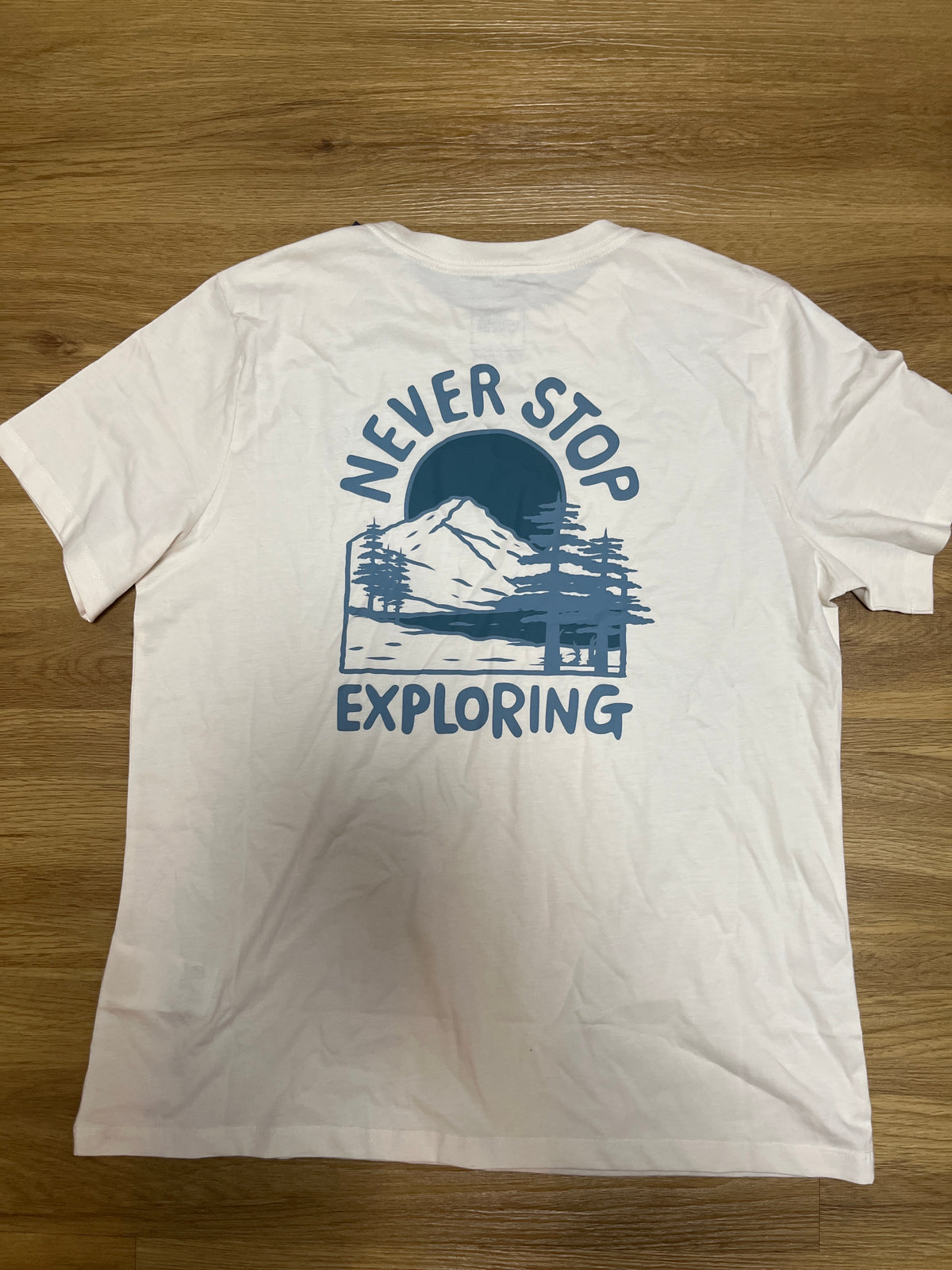 North Face Damen Shirt in Creme/backprint, Größe L