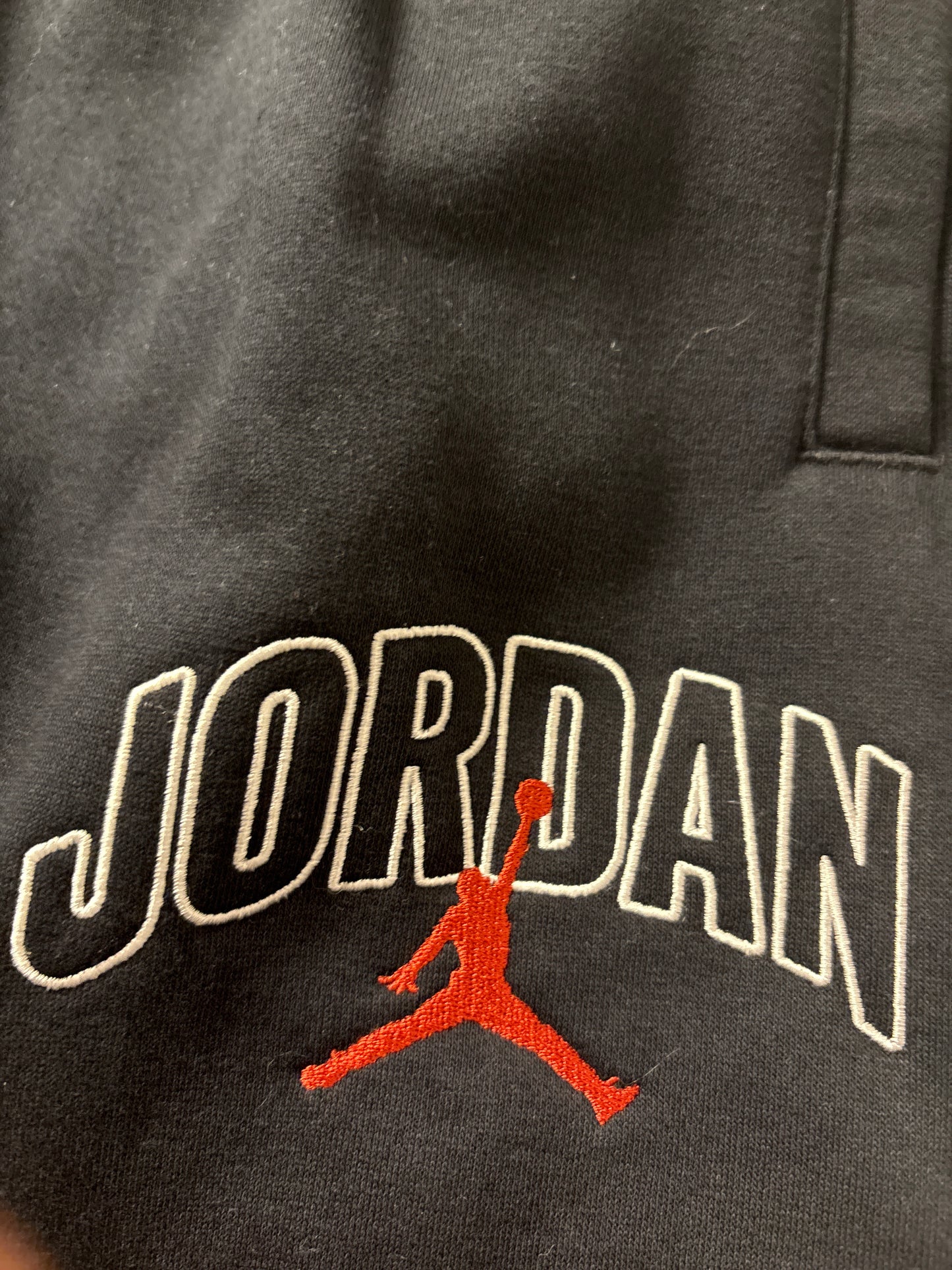 Nike Jordan Jogginghose, schwarz, Größe M