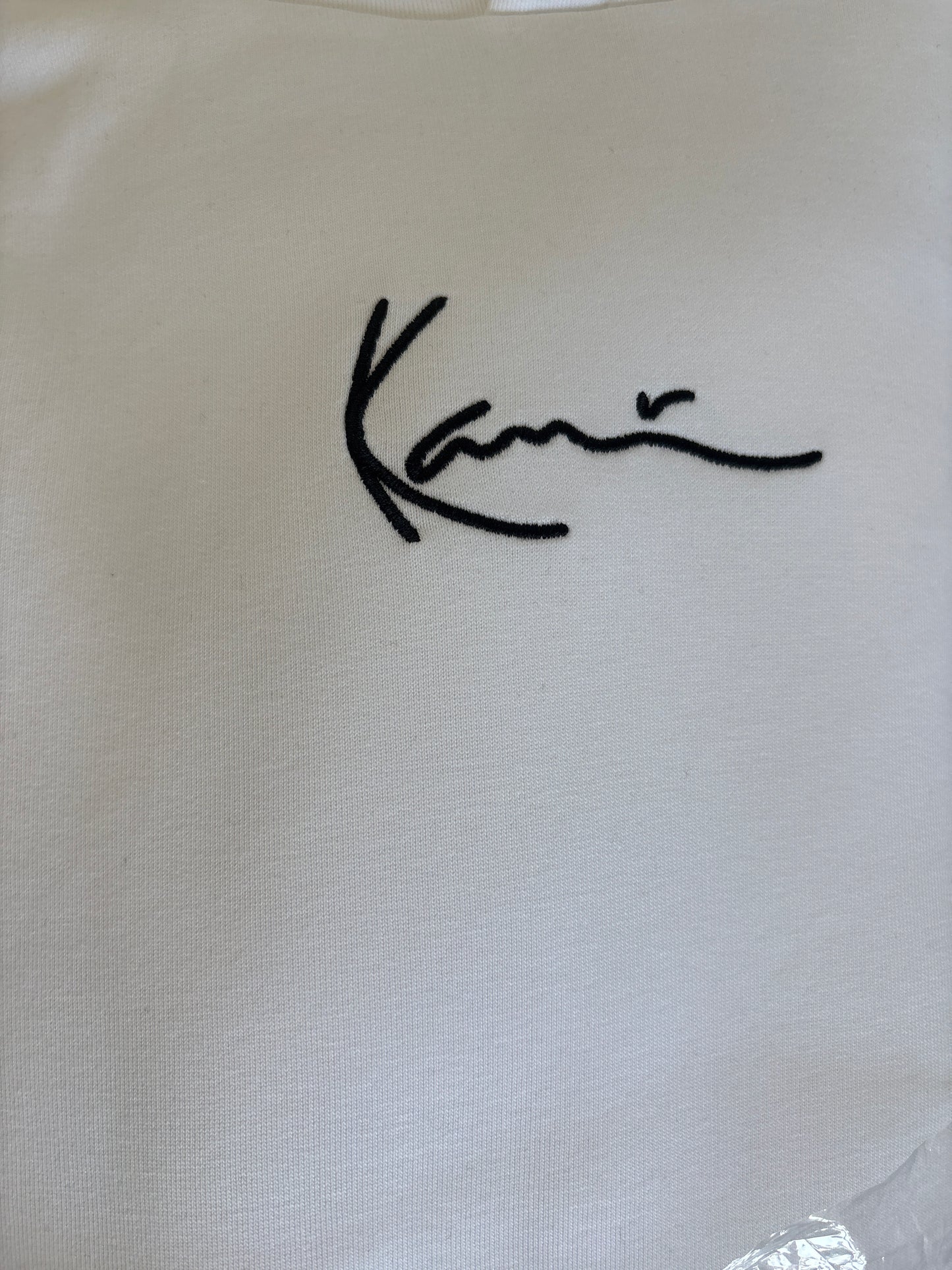 Karl Kani Hoodie, Größe XL, weiss
