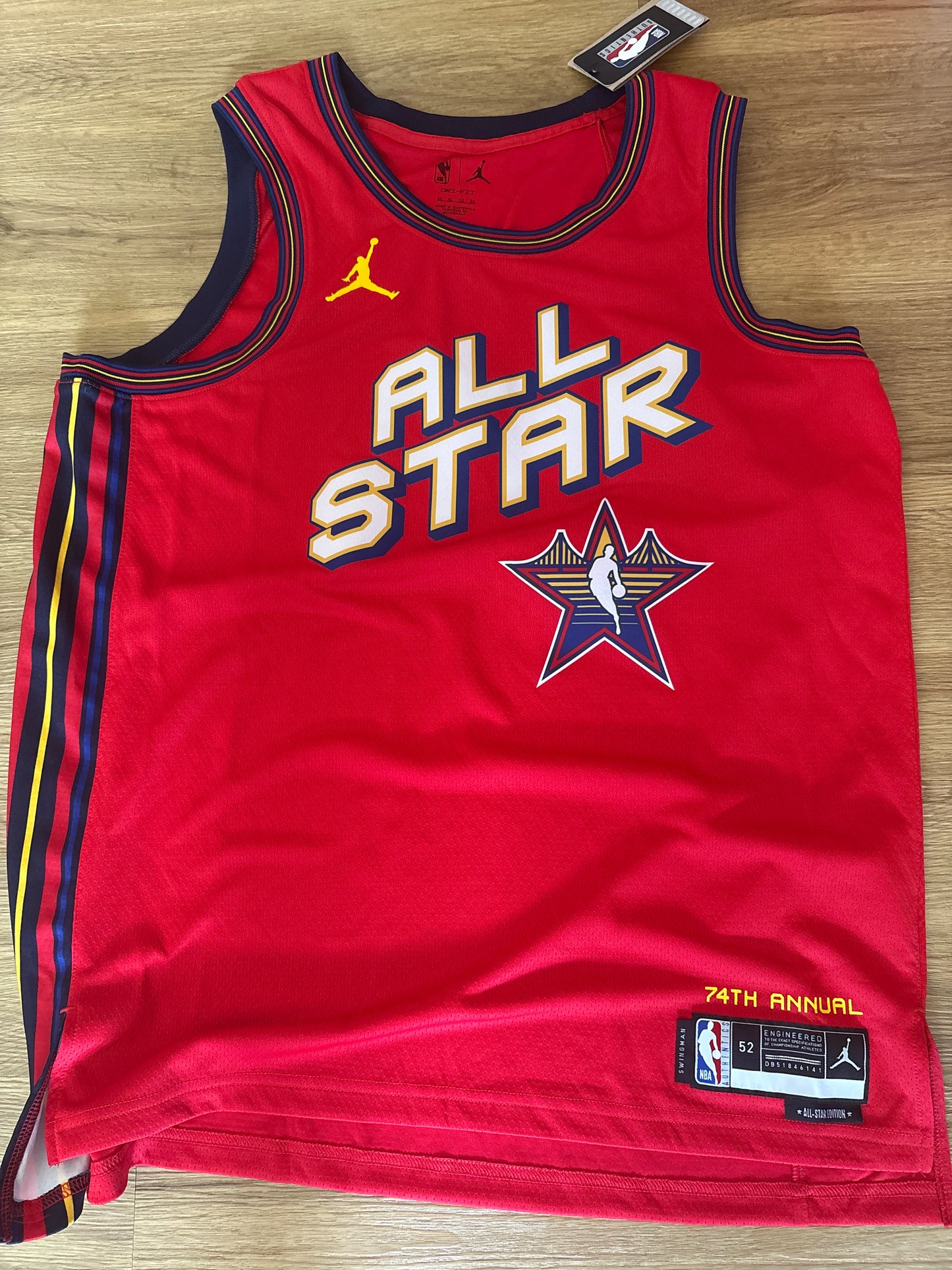 Nike NBA Trikot All Star, Größe wählbar in rot