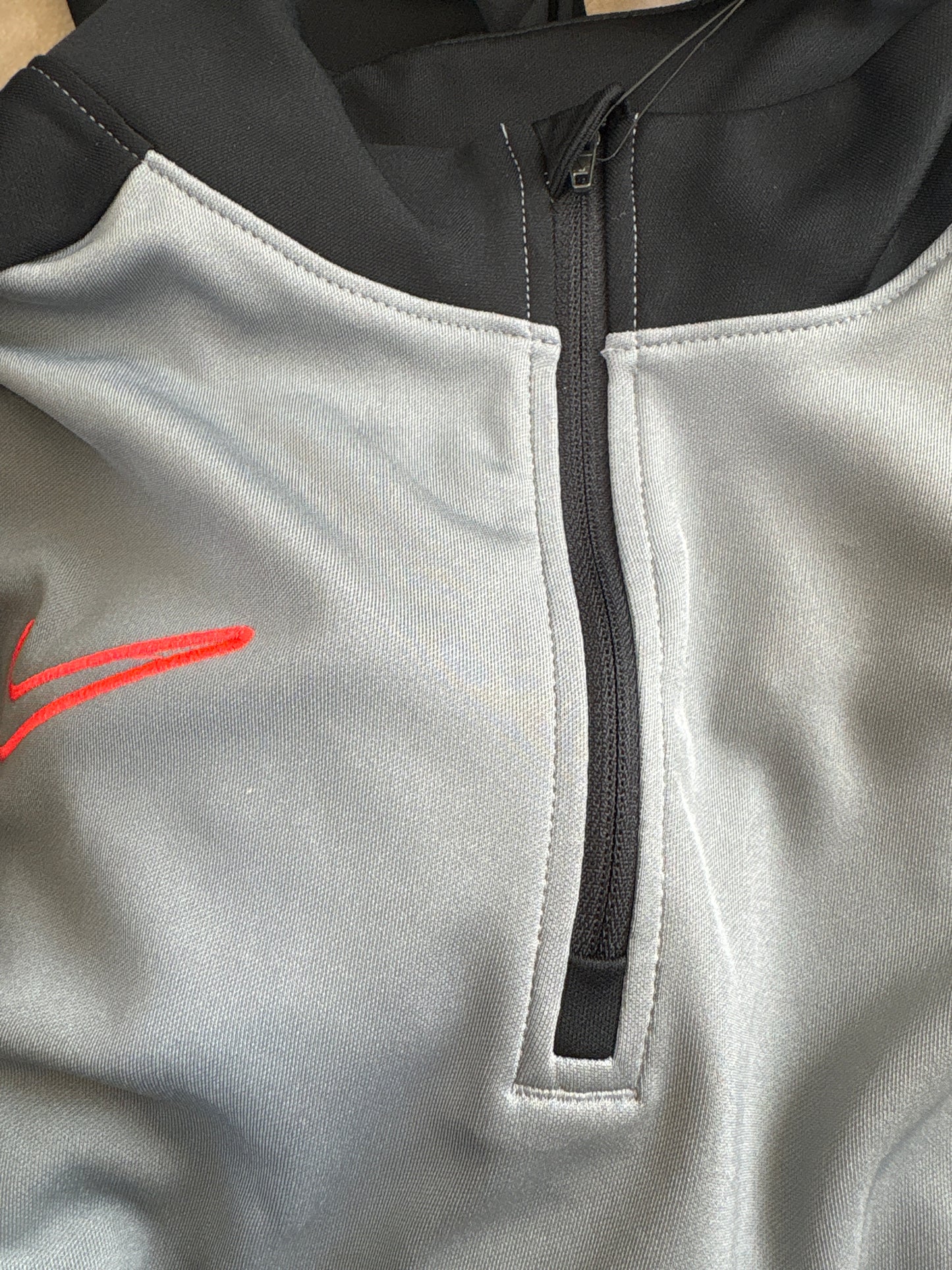Nike Trainingszipper Größe wählbar in schwarz/grau/orange