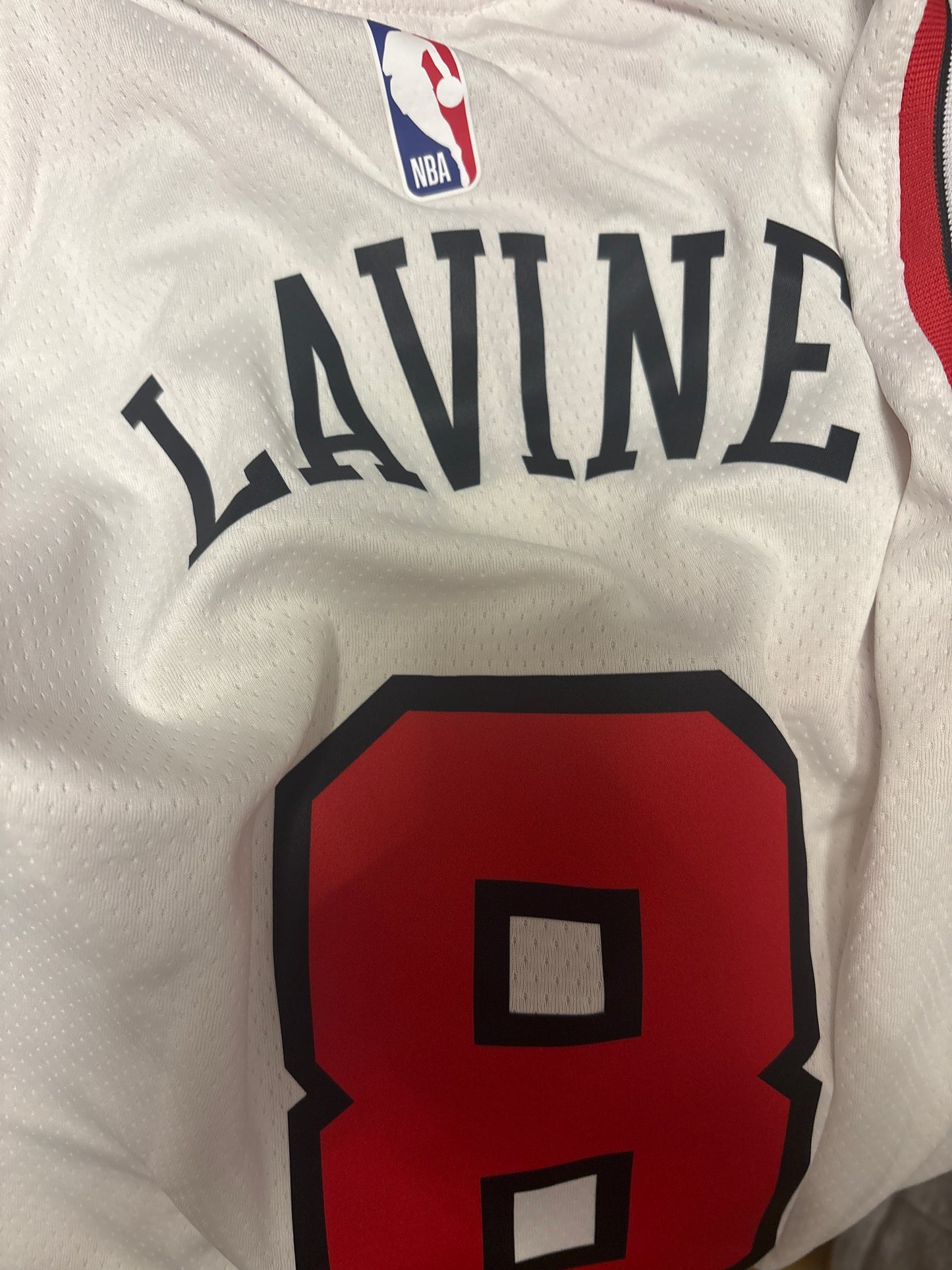 Nike NBA Trikot Chicago Bulls, Größe XL in weiß