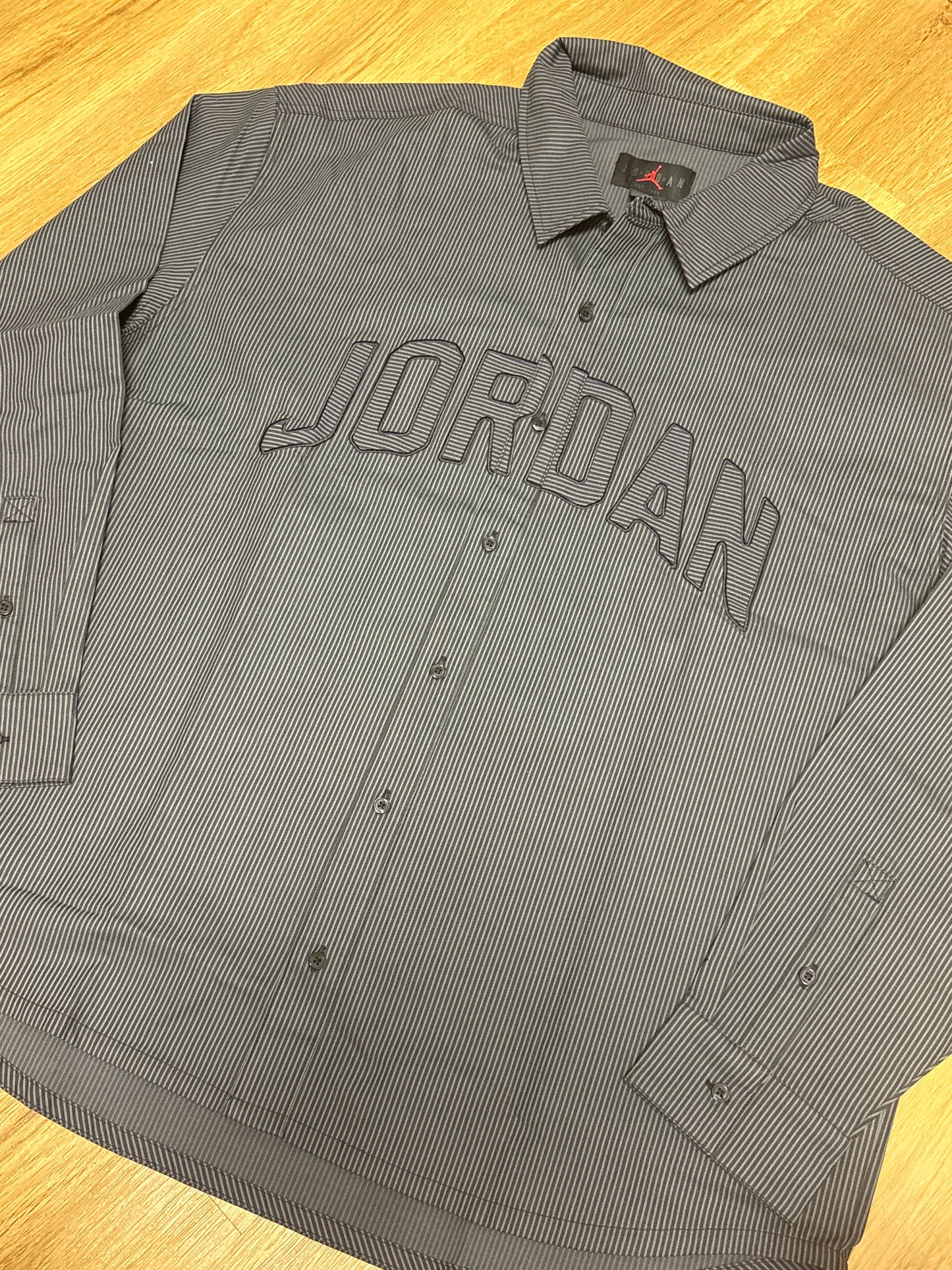 Jordan Hemd in grau/schwarz, Größe XXL