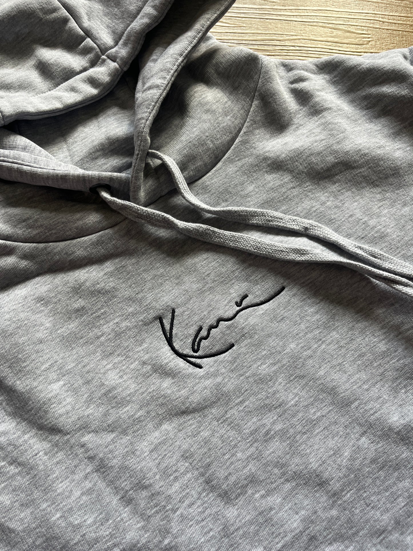 Karl Kani Hoodie in grau, Größe M