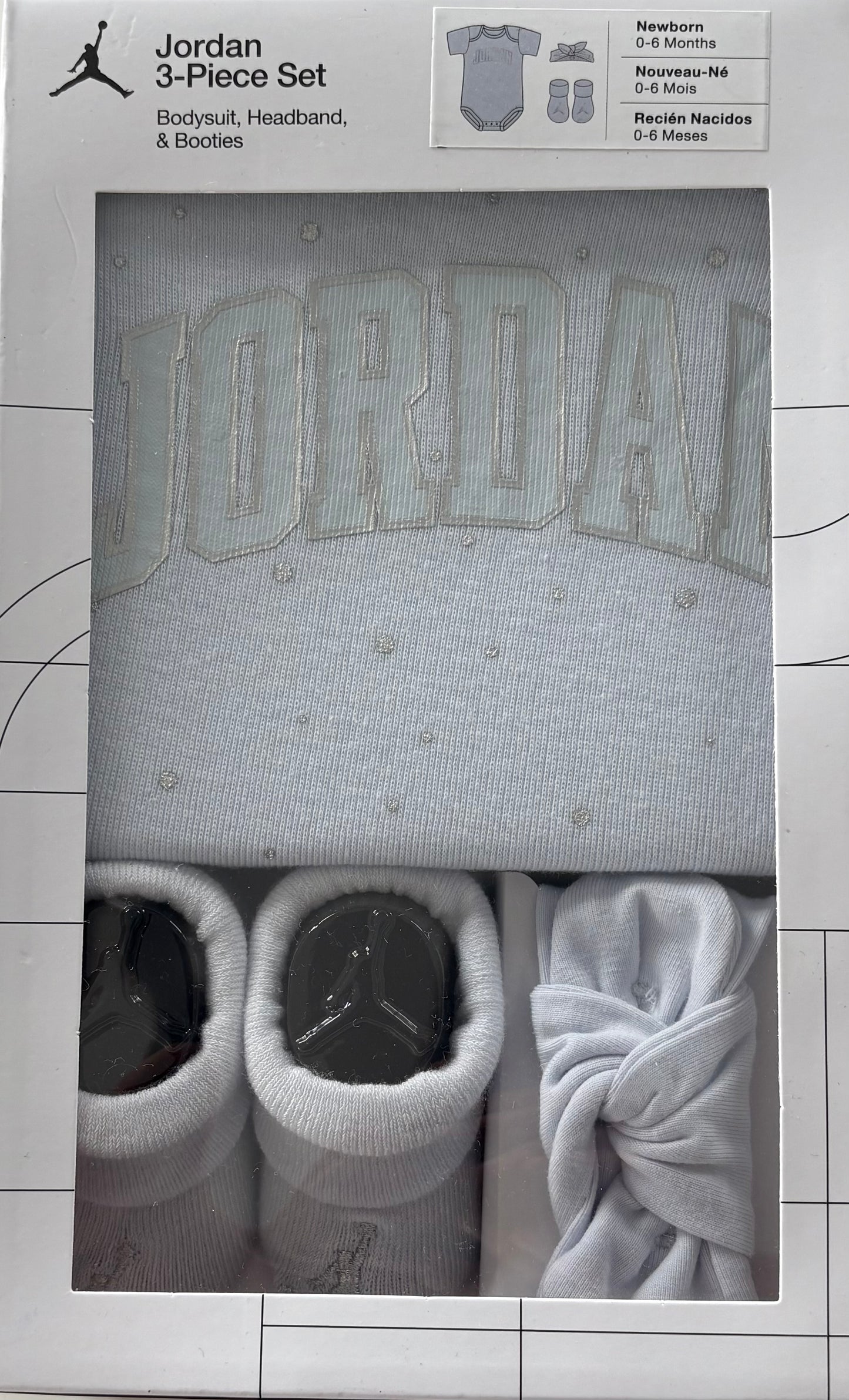 Nike Jordan 3er Set für Neugeborene, wählbar