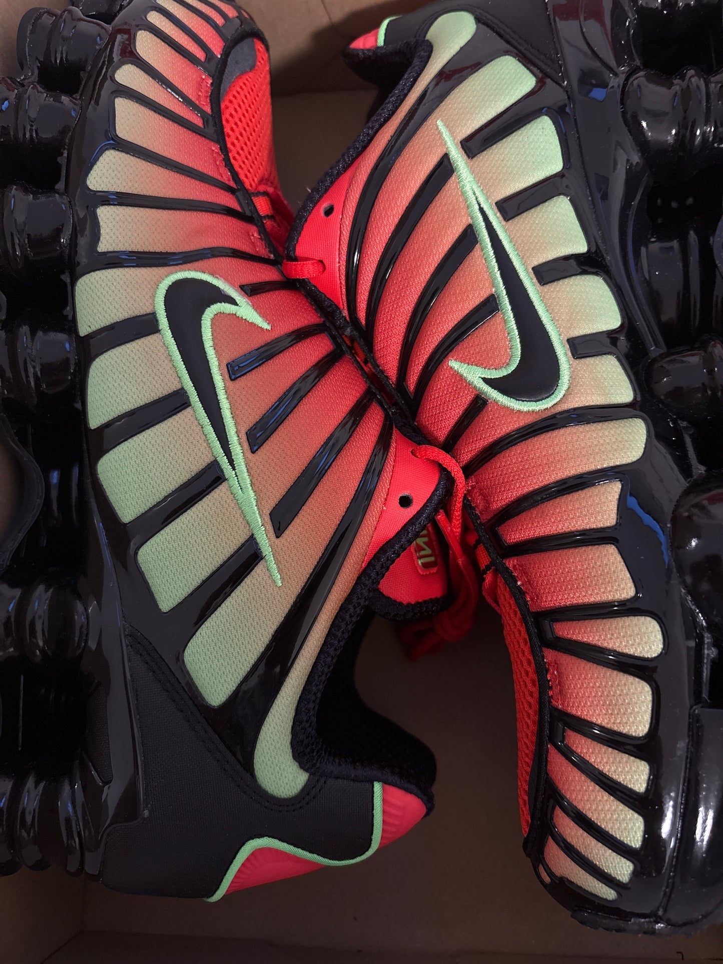 Nike Shox TL in bunt, Größe 45