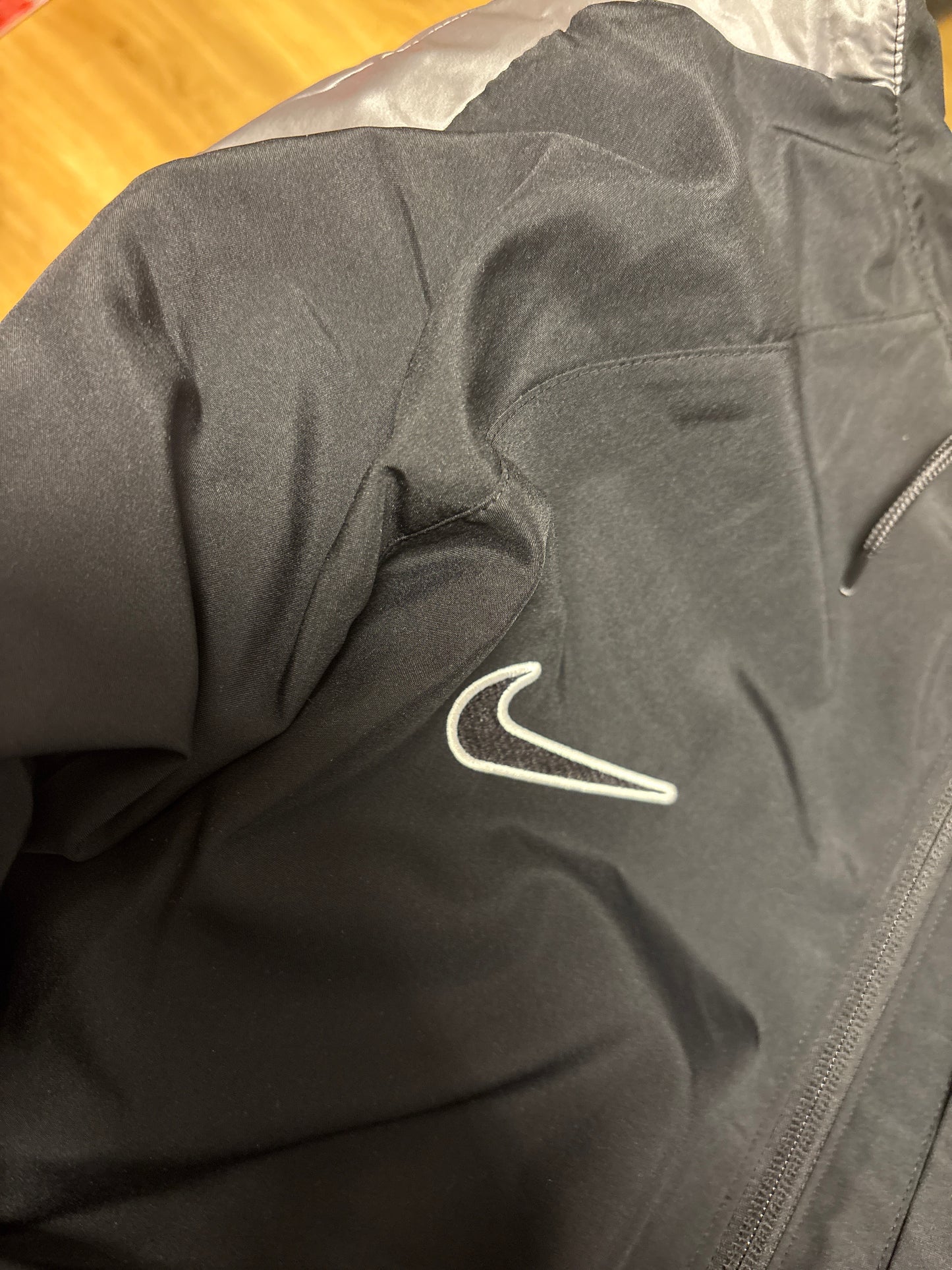 Nike Herren Jacke in schwarz/grau, Größe XXL