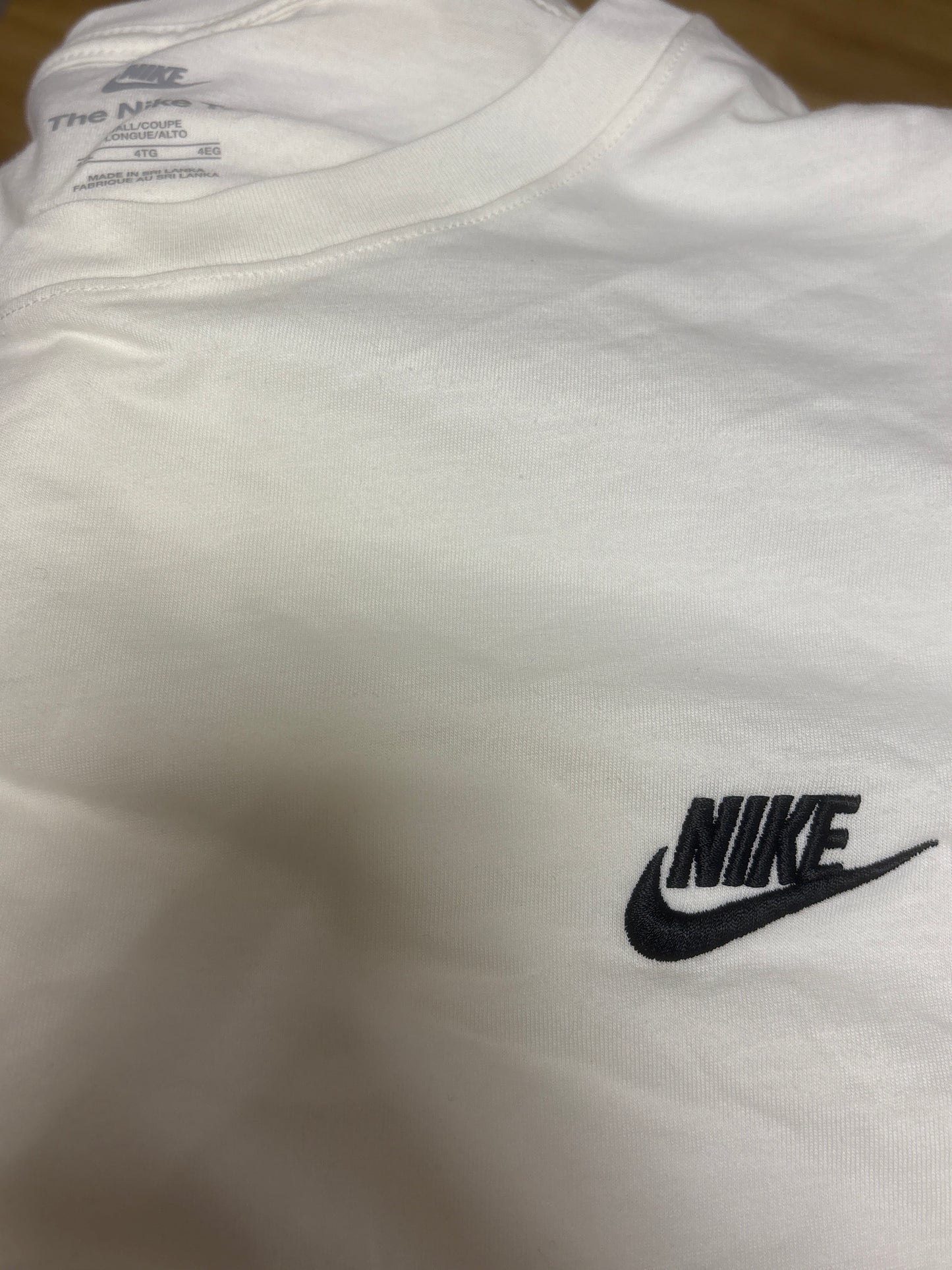 Nike Tshirt in weiß, Größe 4XL