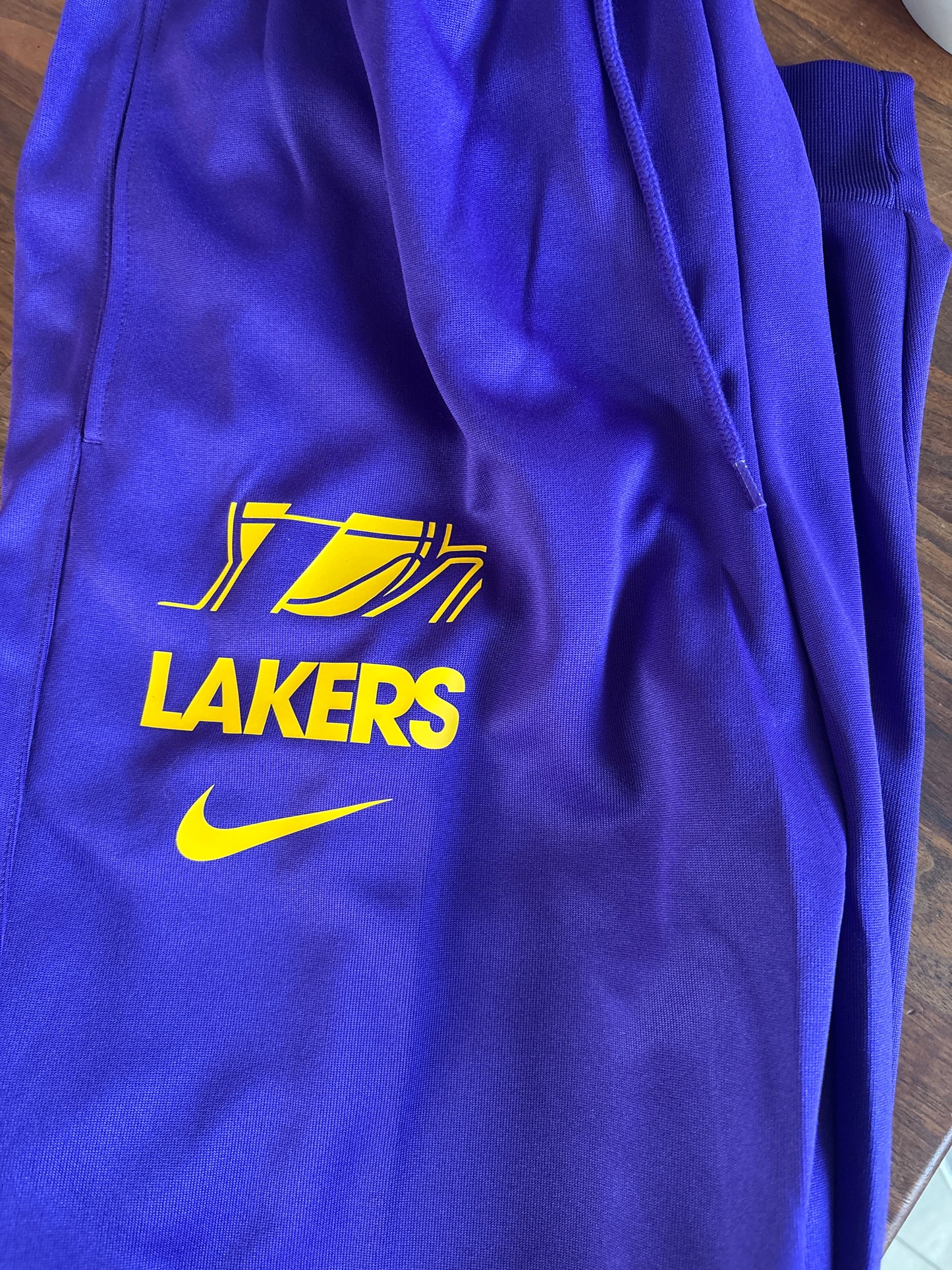 Nike Jogginghose Lakers Basketball , lila, Größe wählbar