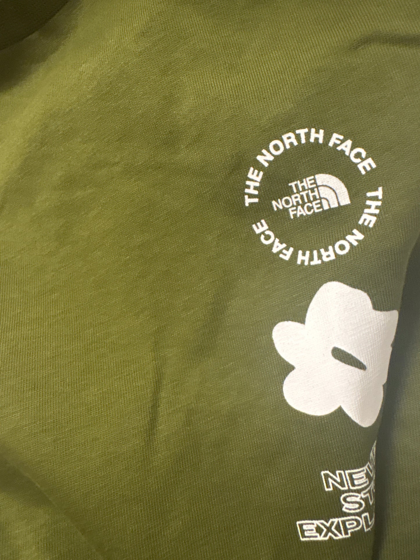 North Face Kinder Shirt in grün , Grösse wählbar