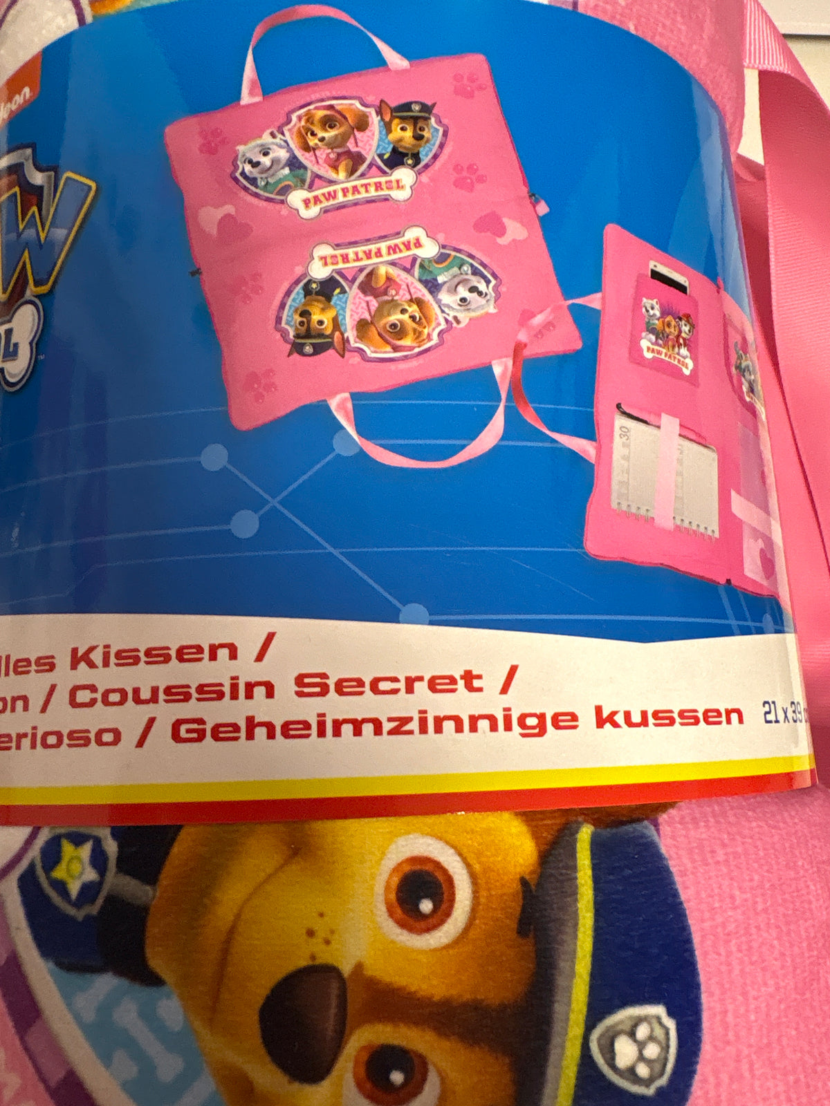 Paw Patrol Kissen rosa