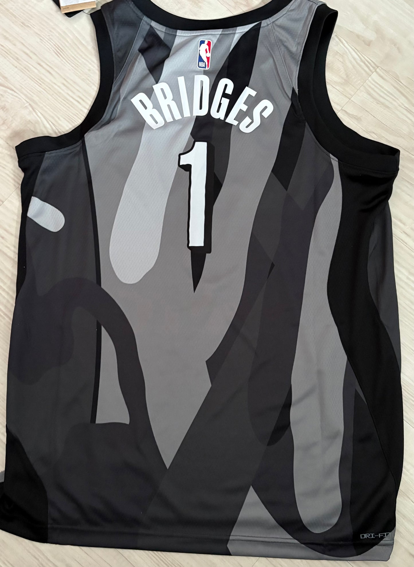 Nike NBA Trikot Brooklyn Nets, Größe wählbar in bunt, Bridges