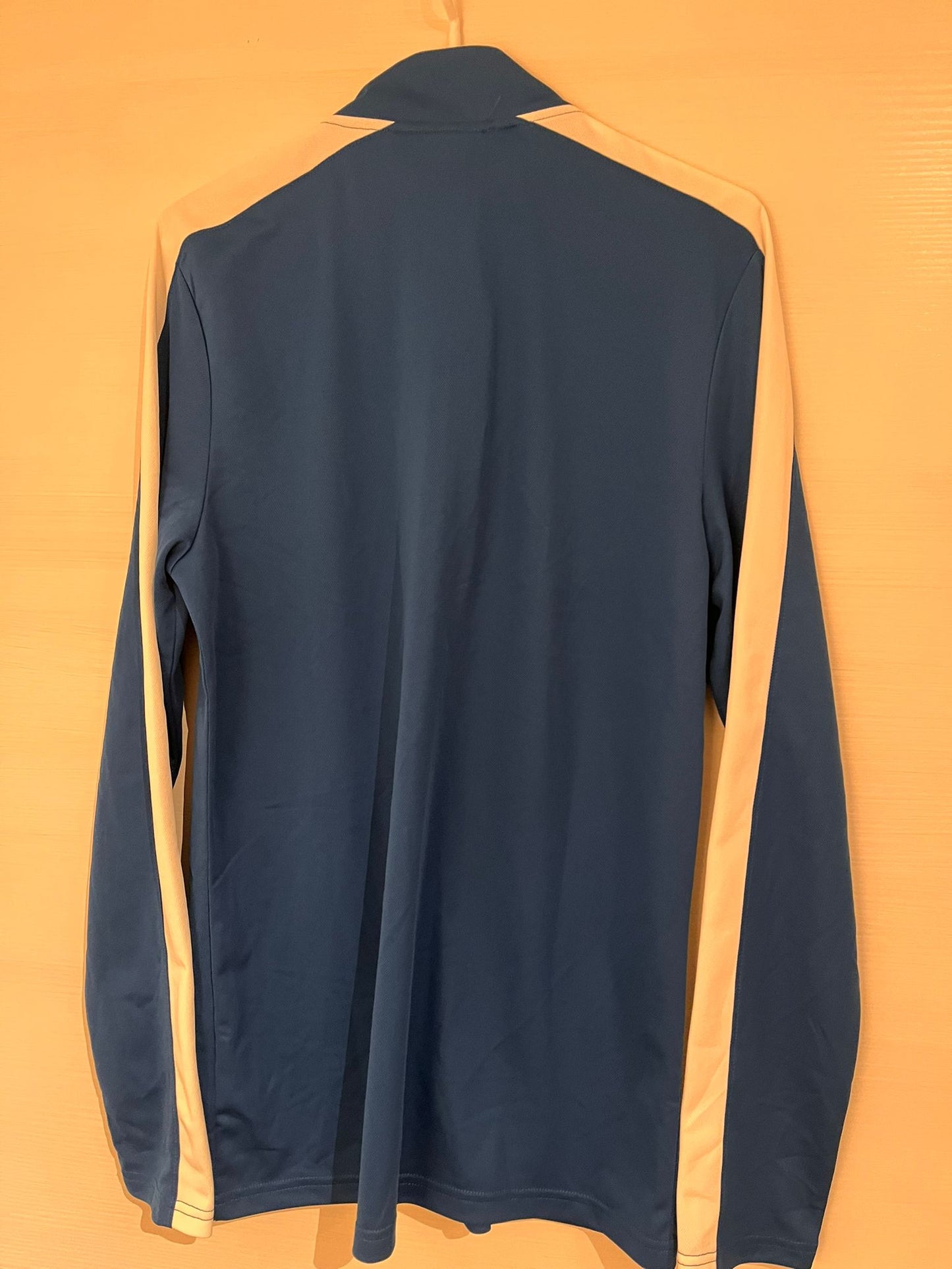 Nike Trainingsjacke blau/weiss mit hellblauem Logo, Größe M