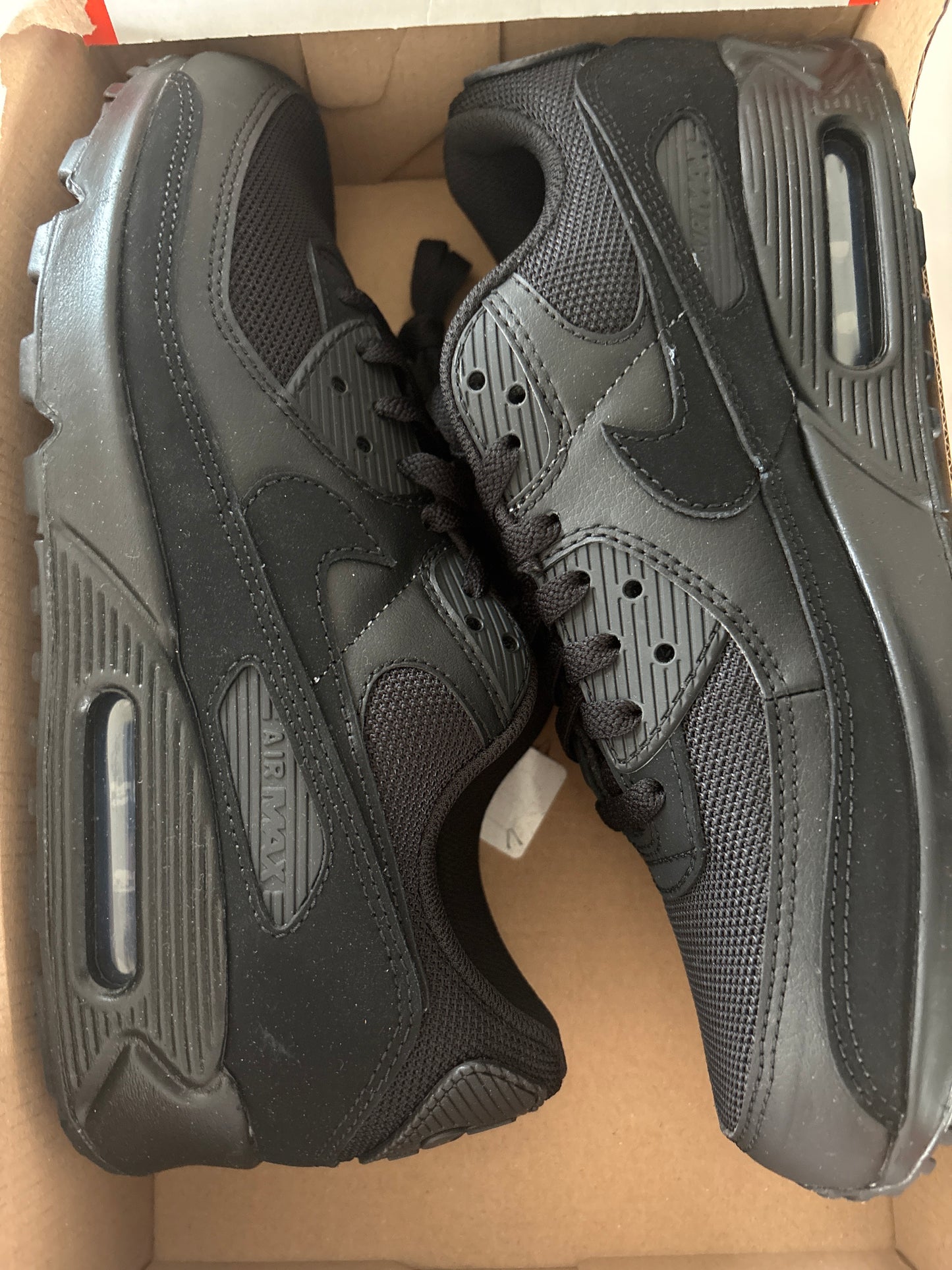 Nike Air Max 90, schwarz in Größe 42,5