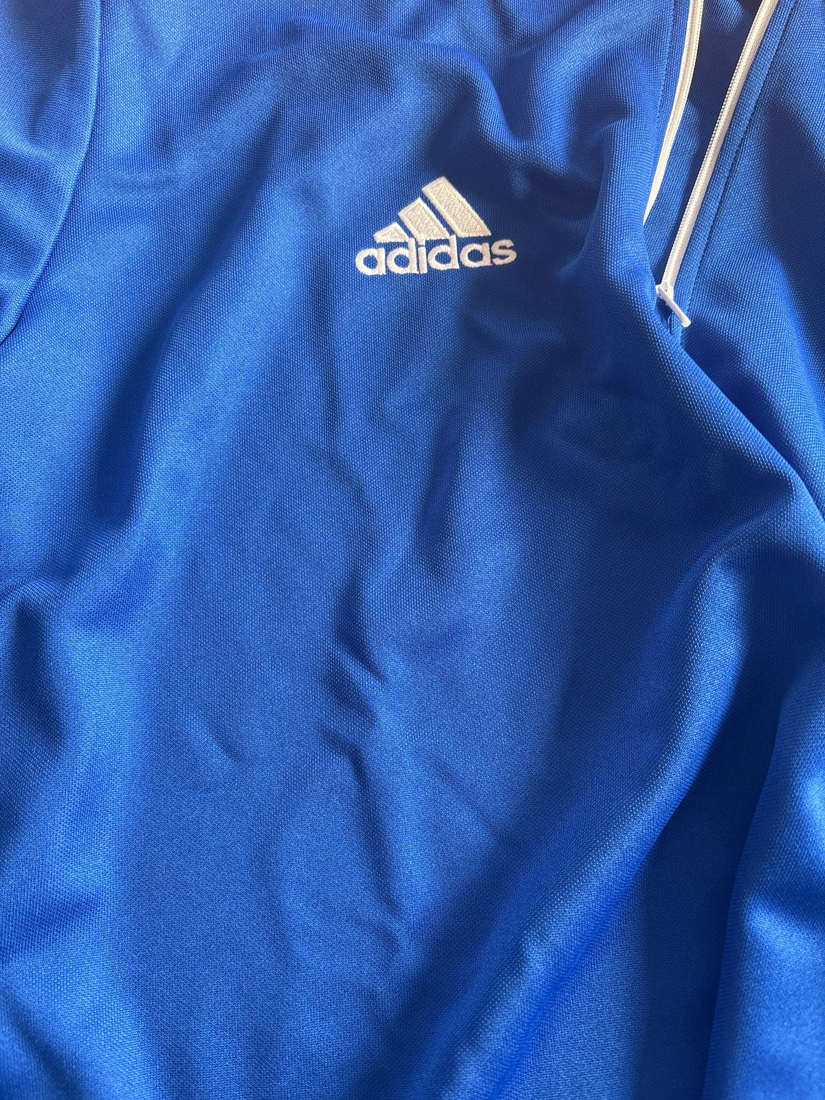 Adidas Sportzipper in blau, Größe wählbar