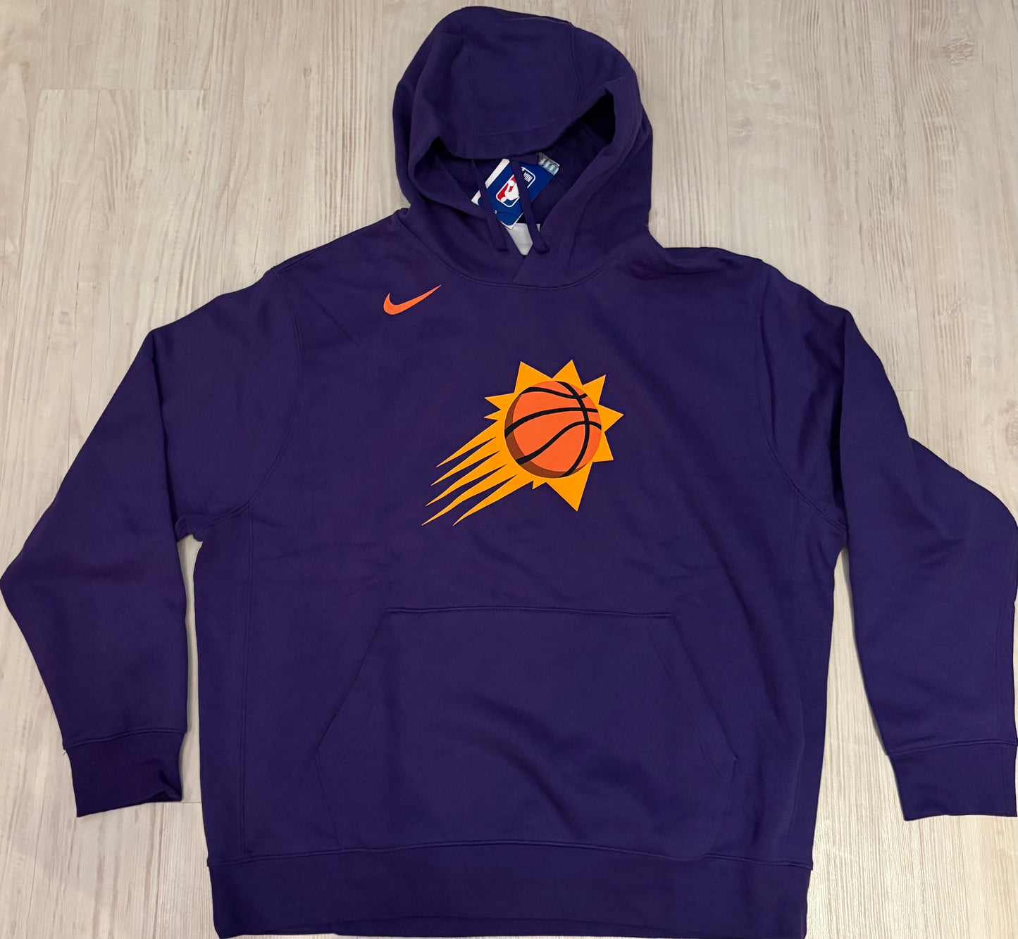 Nike NBA Hoodie Phoenix Suns, Größe XL in lila