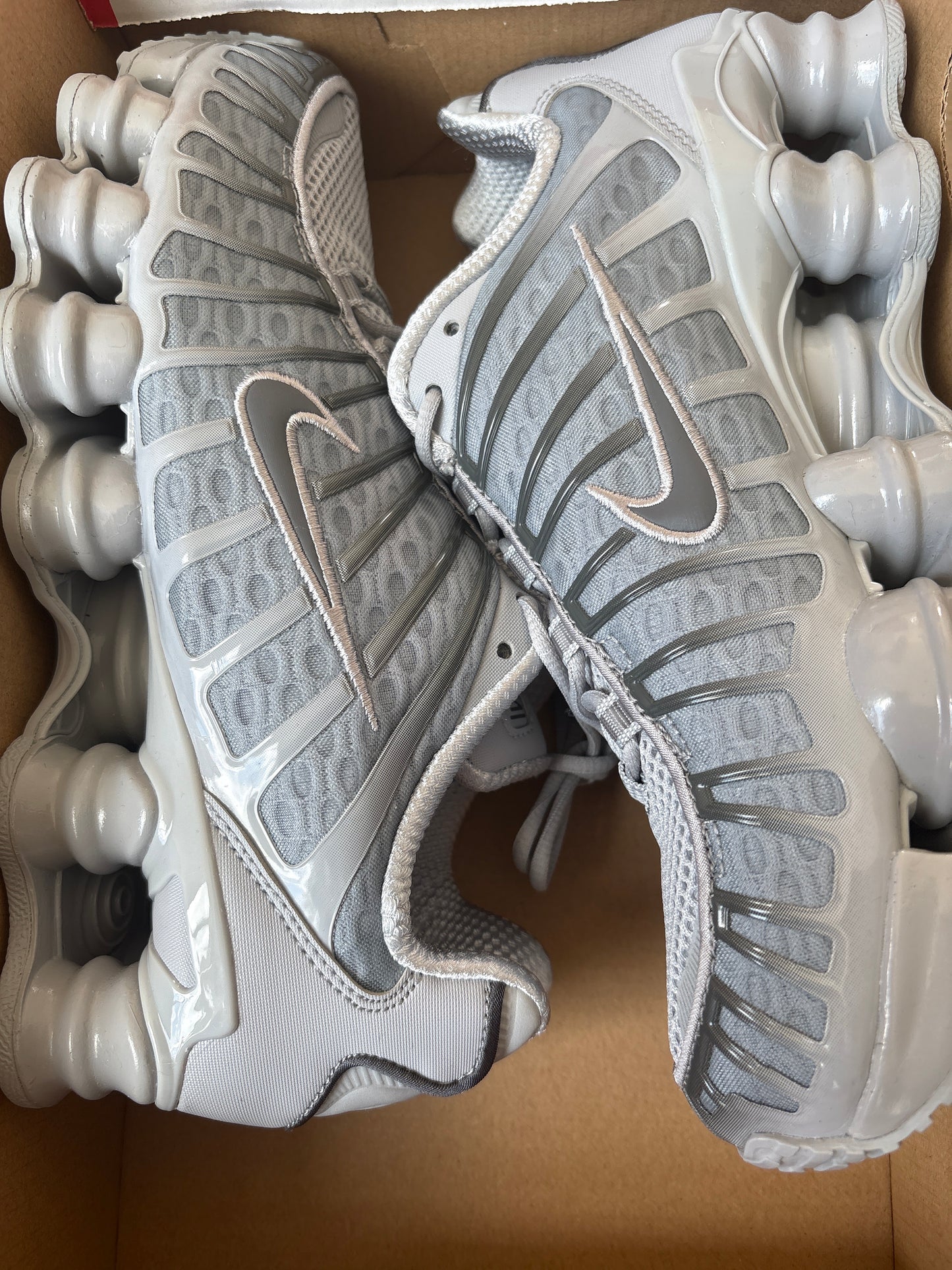 Nike Shox TL in grau, Größe 39