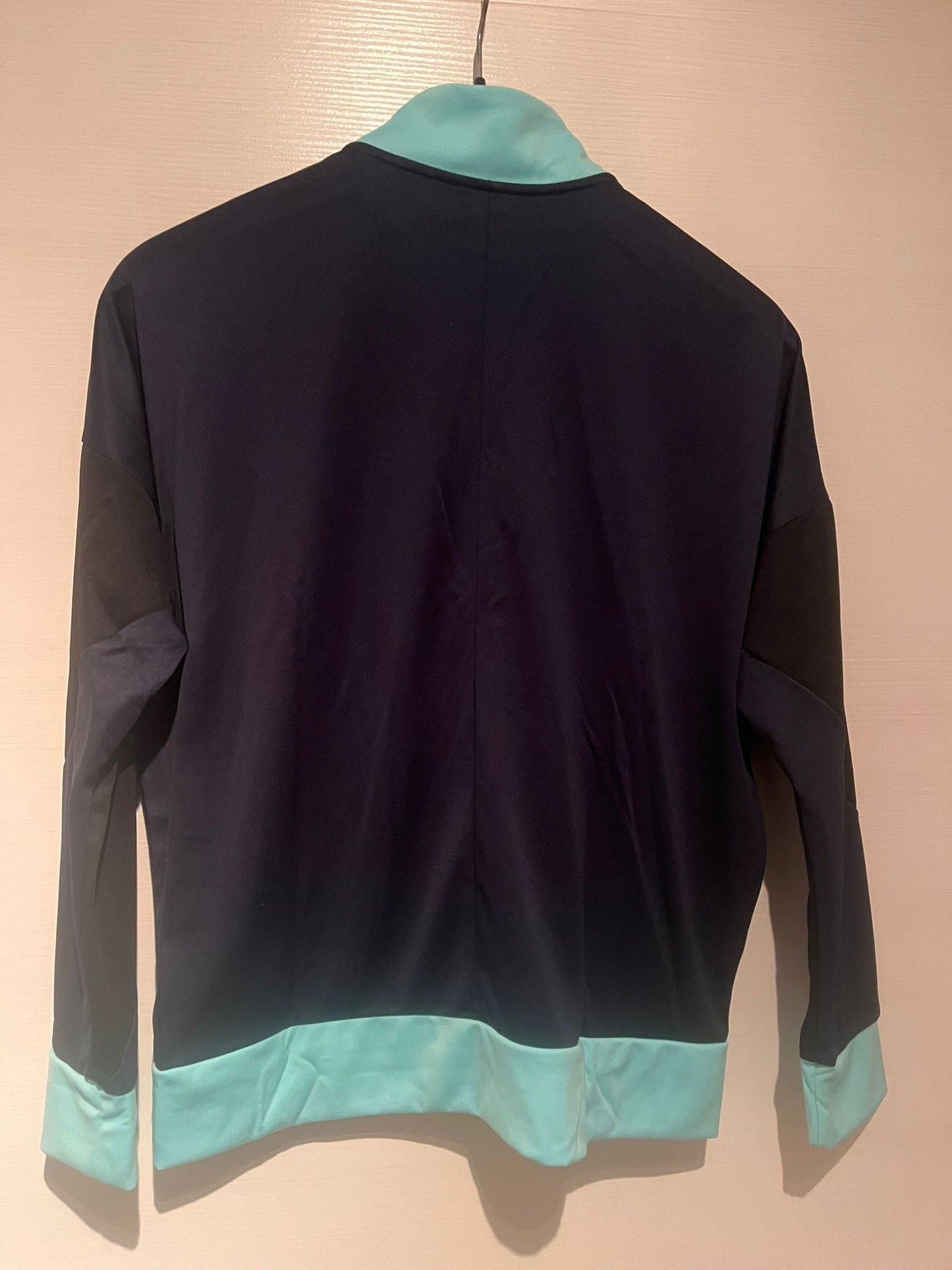 Nike Trainingsjacke dunkelblau/türkis, Größe S