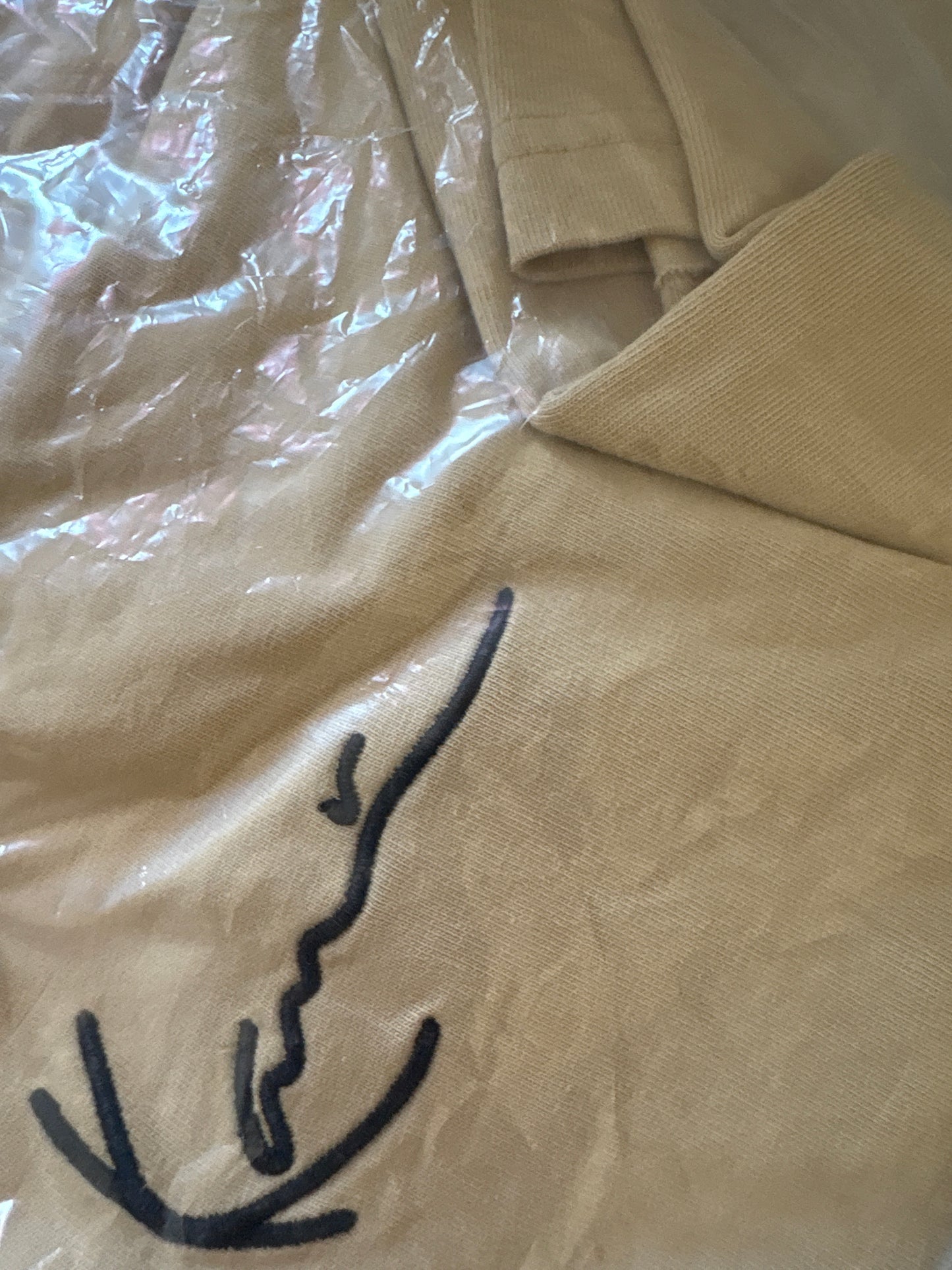 Karl Kani Shirt, Größe XXL, cremeton