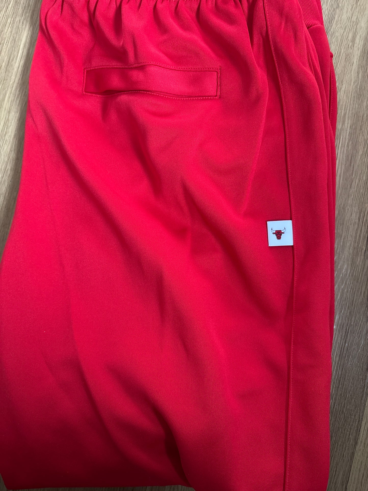 Nike kurze NBA Hose Chicago Bulls, rot, Größe XL