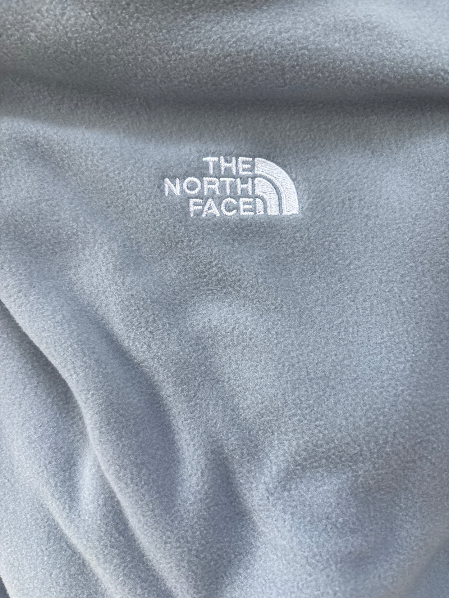 North Face Fleece Hoodie grau, Größe wählbar