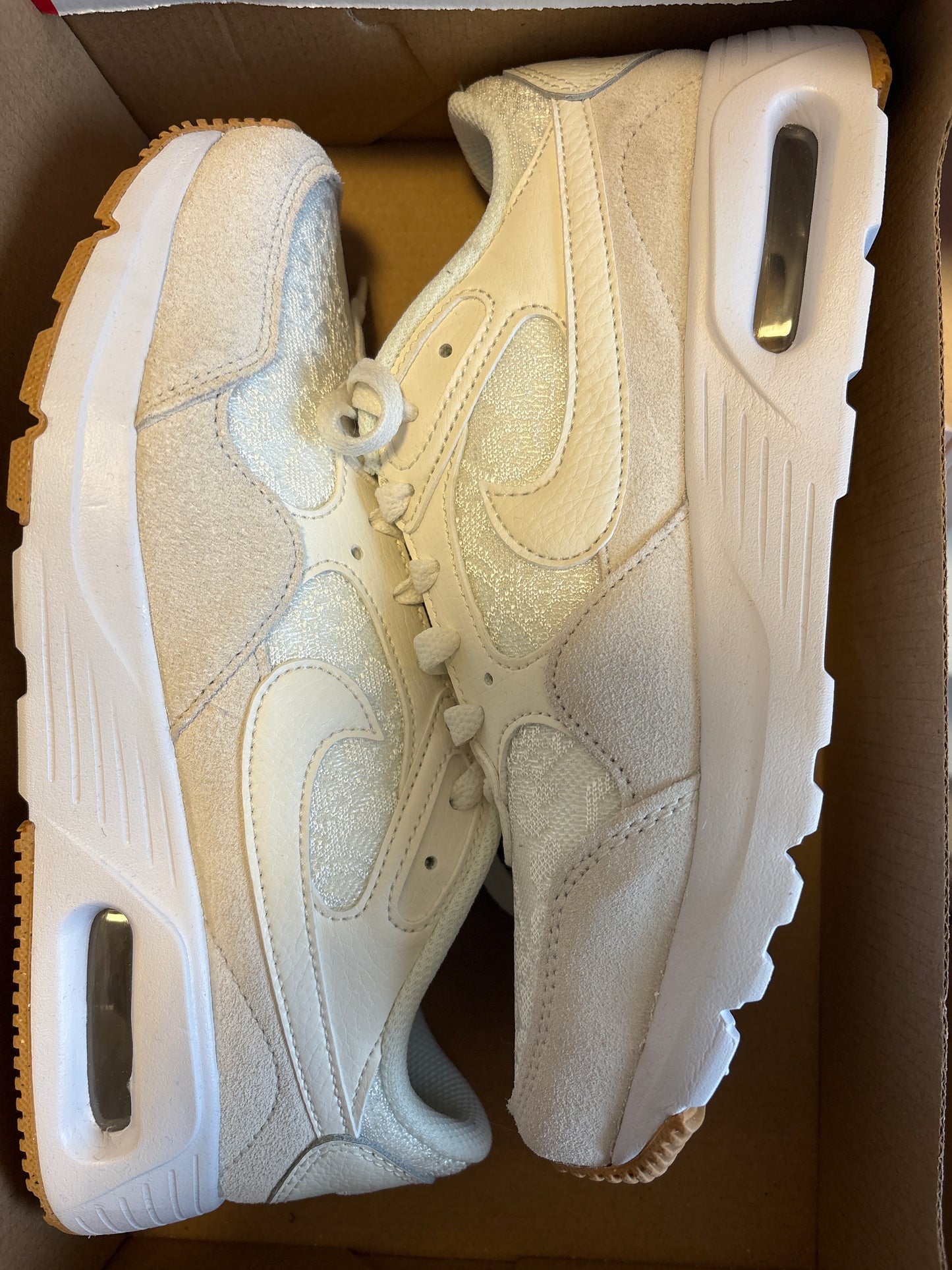 Nike Air Max SC, creme/Muster, Größe 38,5
