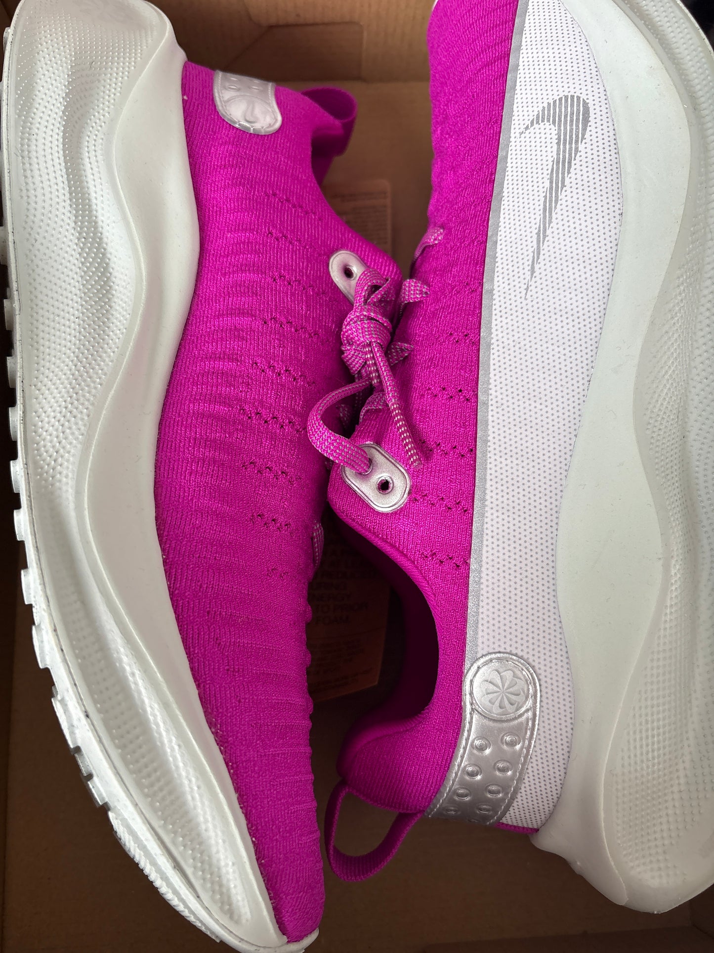 Nike Reactx Infinity Run 4 lila/grau, Größe 42,5