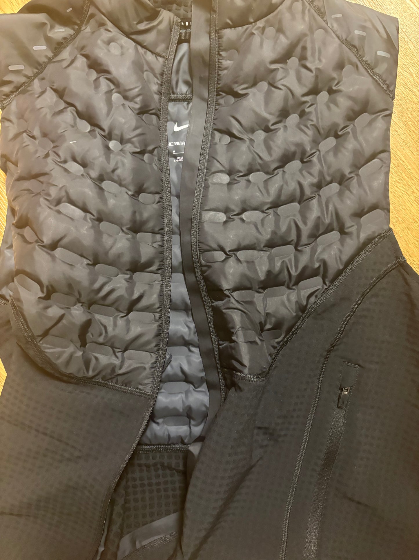 Nike Running Weste, Größe M in schwarz