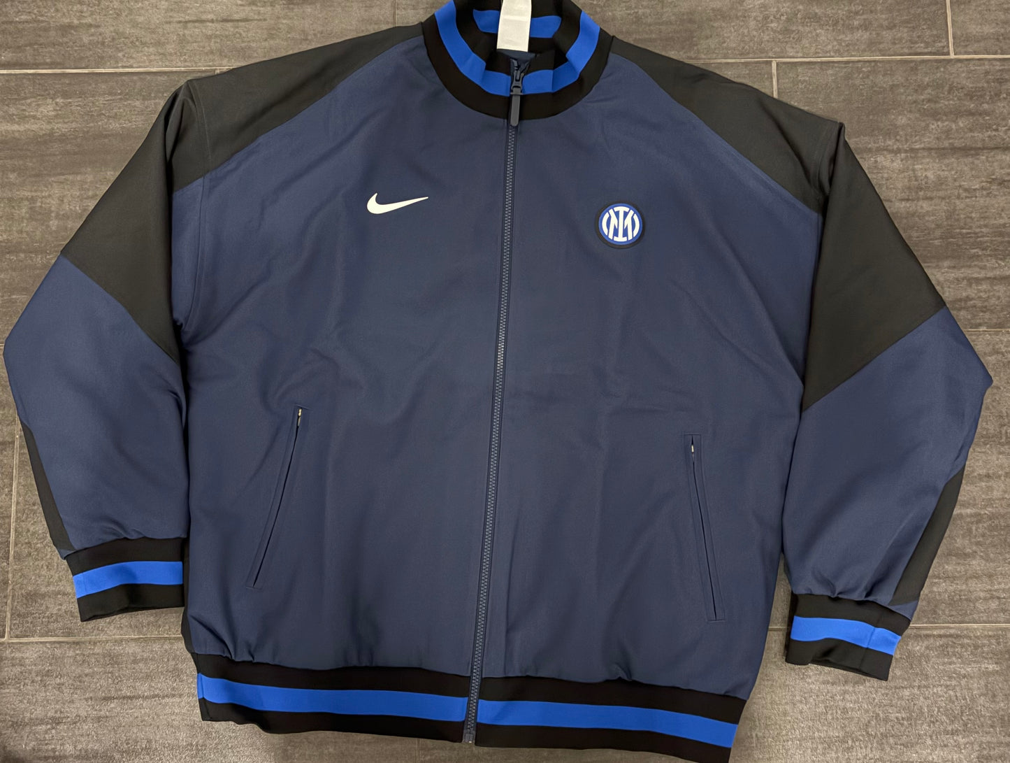 Nike Inter Mailand Jacke, Größe wählbar in blau