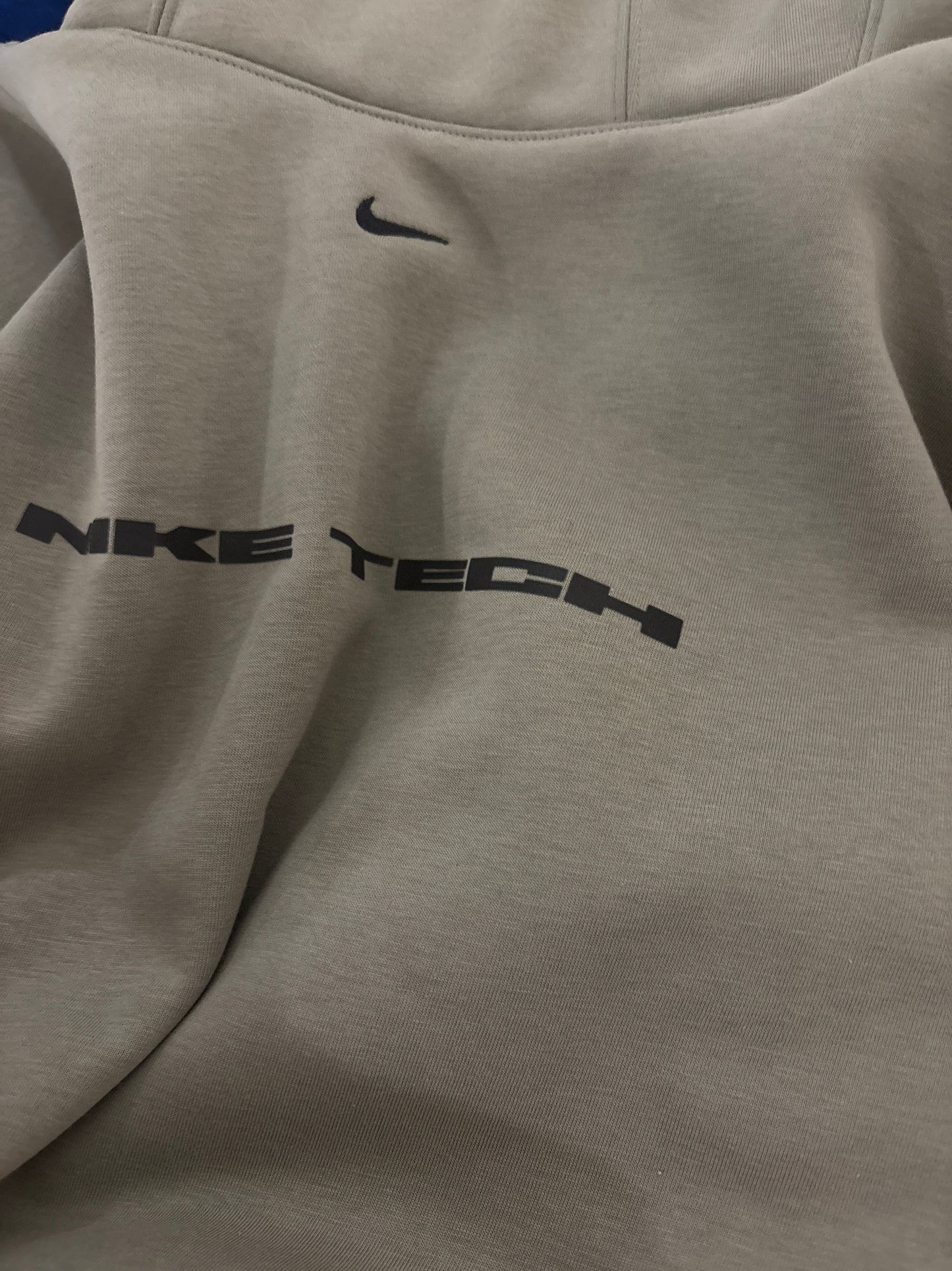Nike Tech Hoodie, Größe wählbar in Khaki