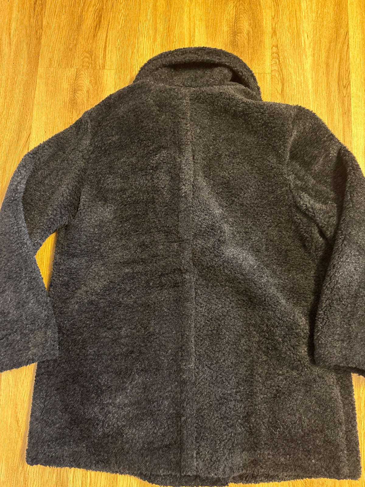 Michael Kors Wintermantel Plüsch in schwarz, Grösse wählbar