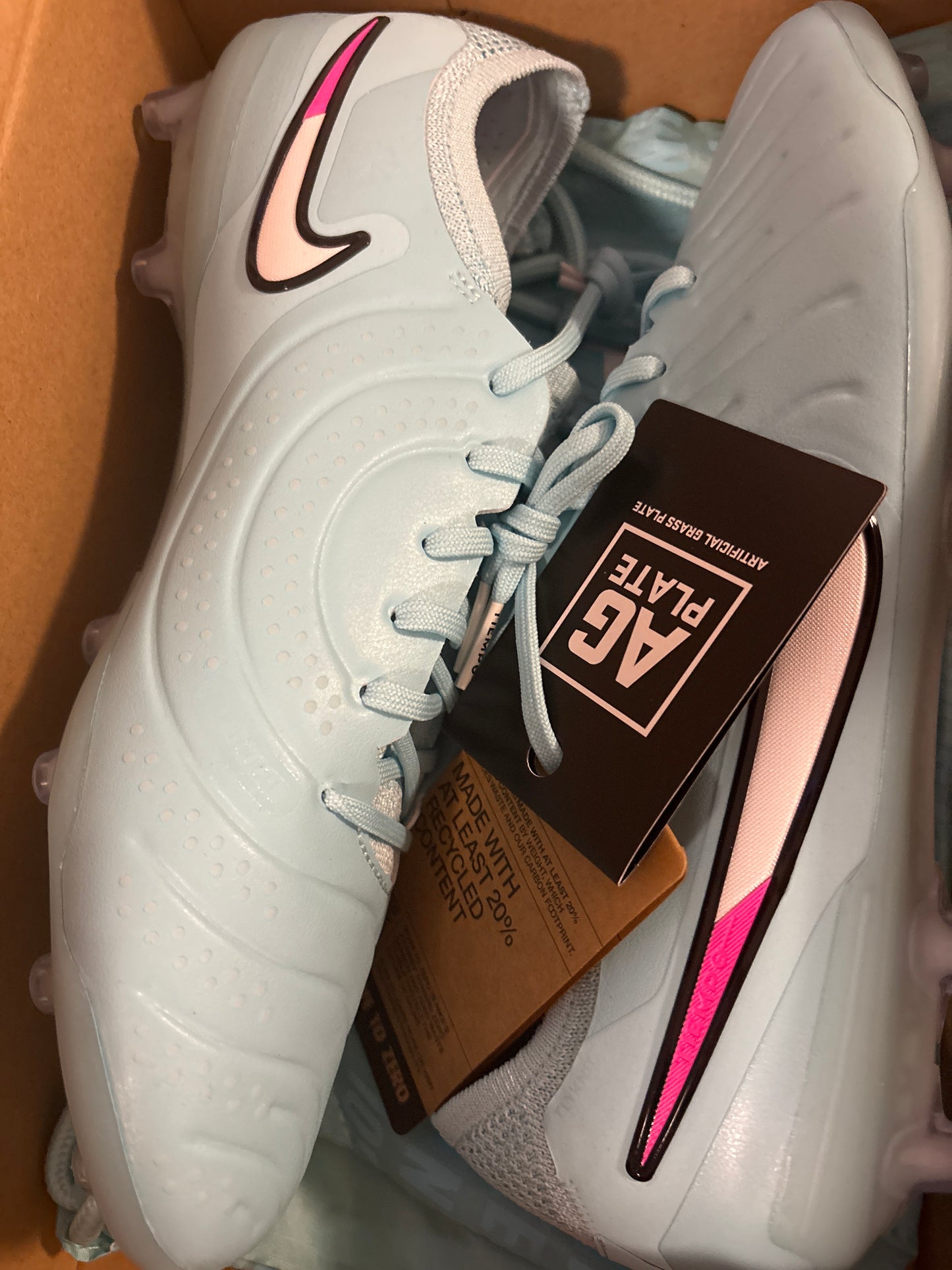 Nike Legend 10 Elite AG Pro, Größe wählbar in türkis ( Fussballschuh )