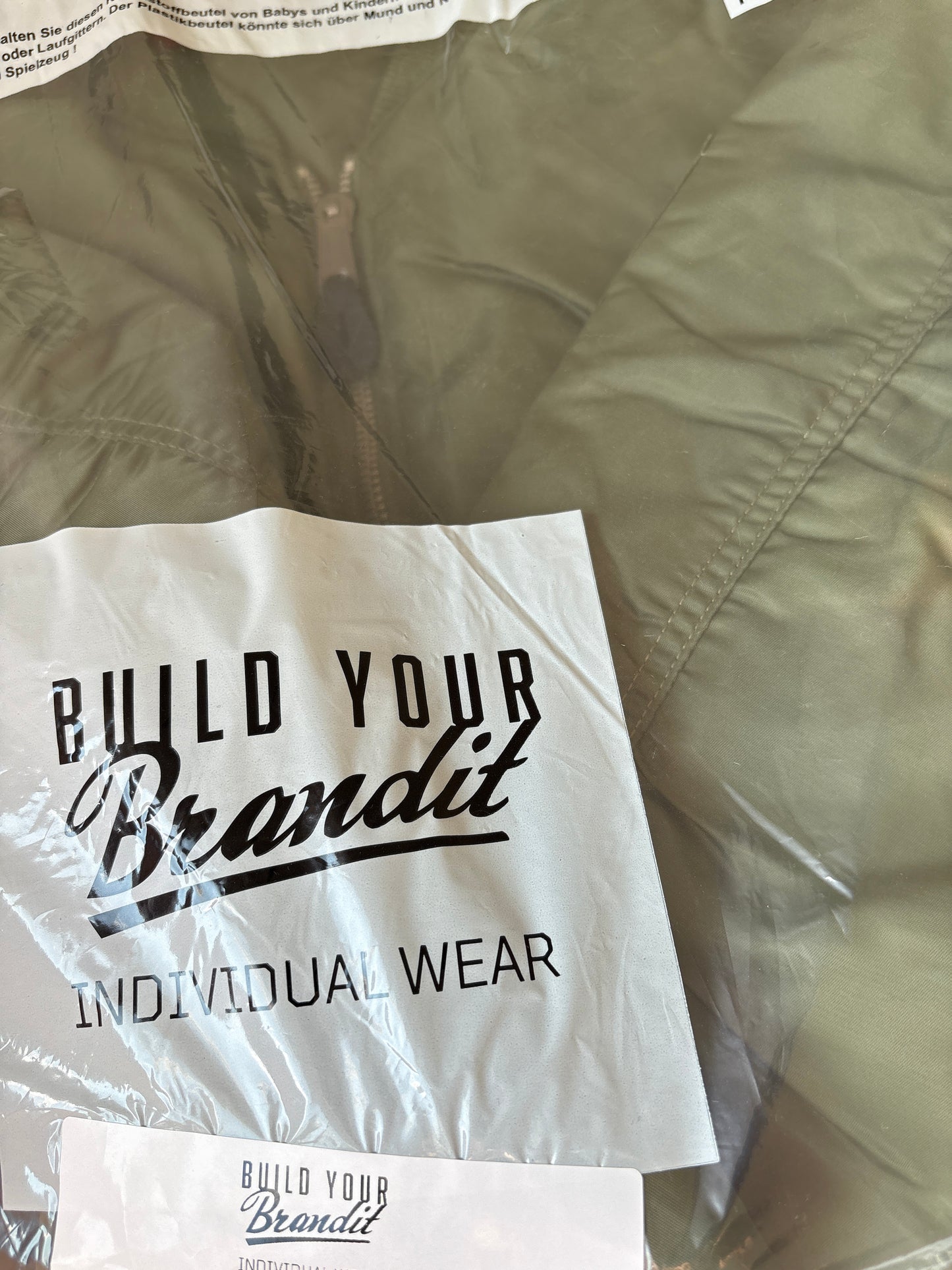 Brandit Jacke, Größe XXL, olivegrün